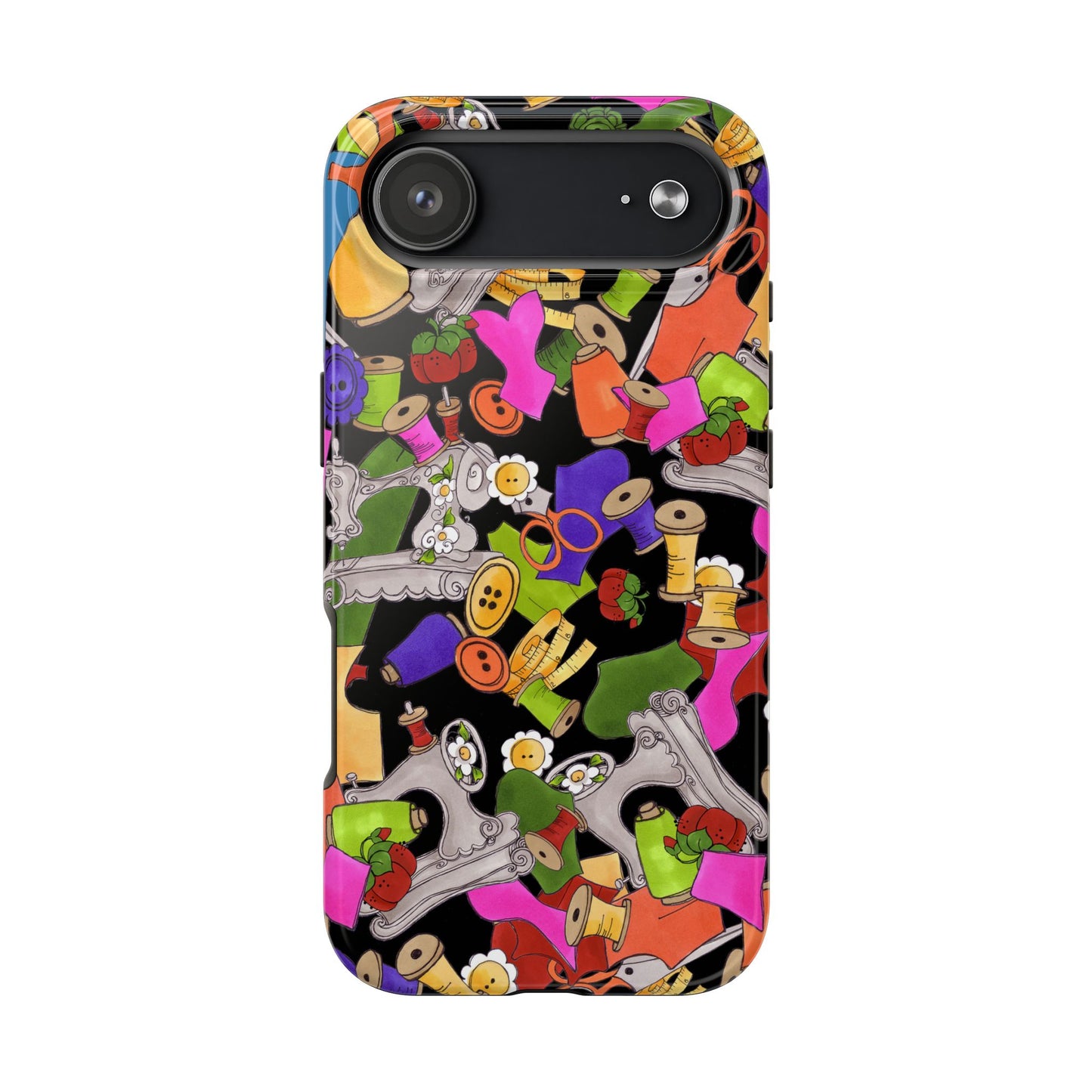 Kaleidasew Black Phone Case