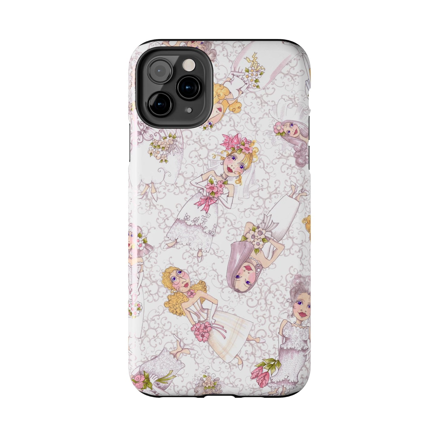 Bridal Scroll Phone Case