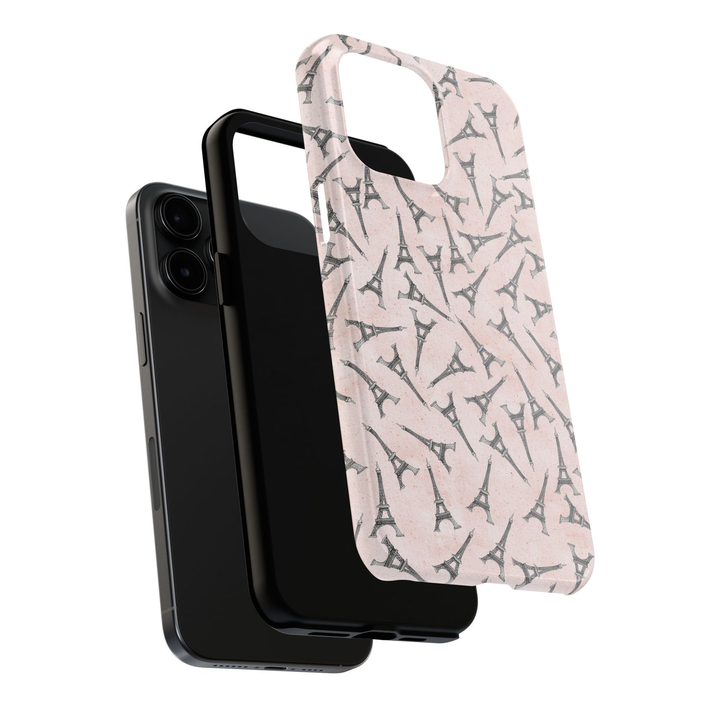 Eifelesque Pink Phone Case
