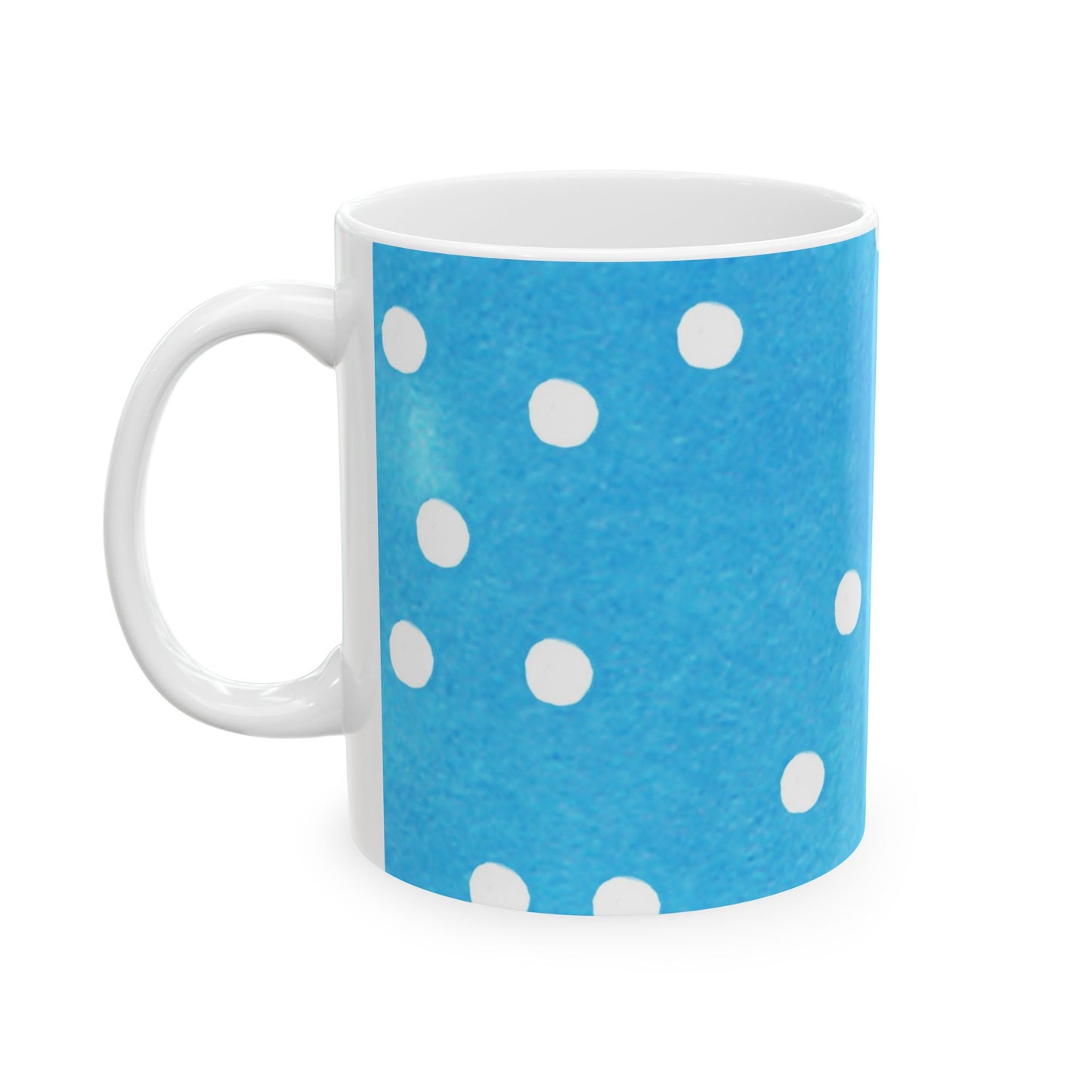 Plump Dots Turquoise Cup