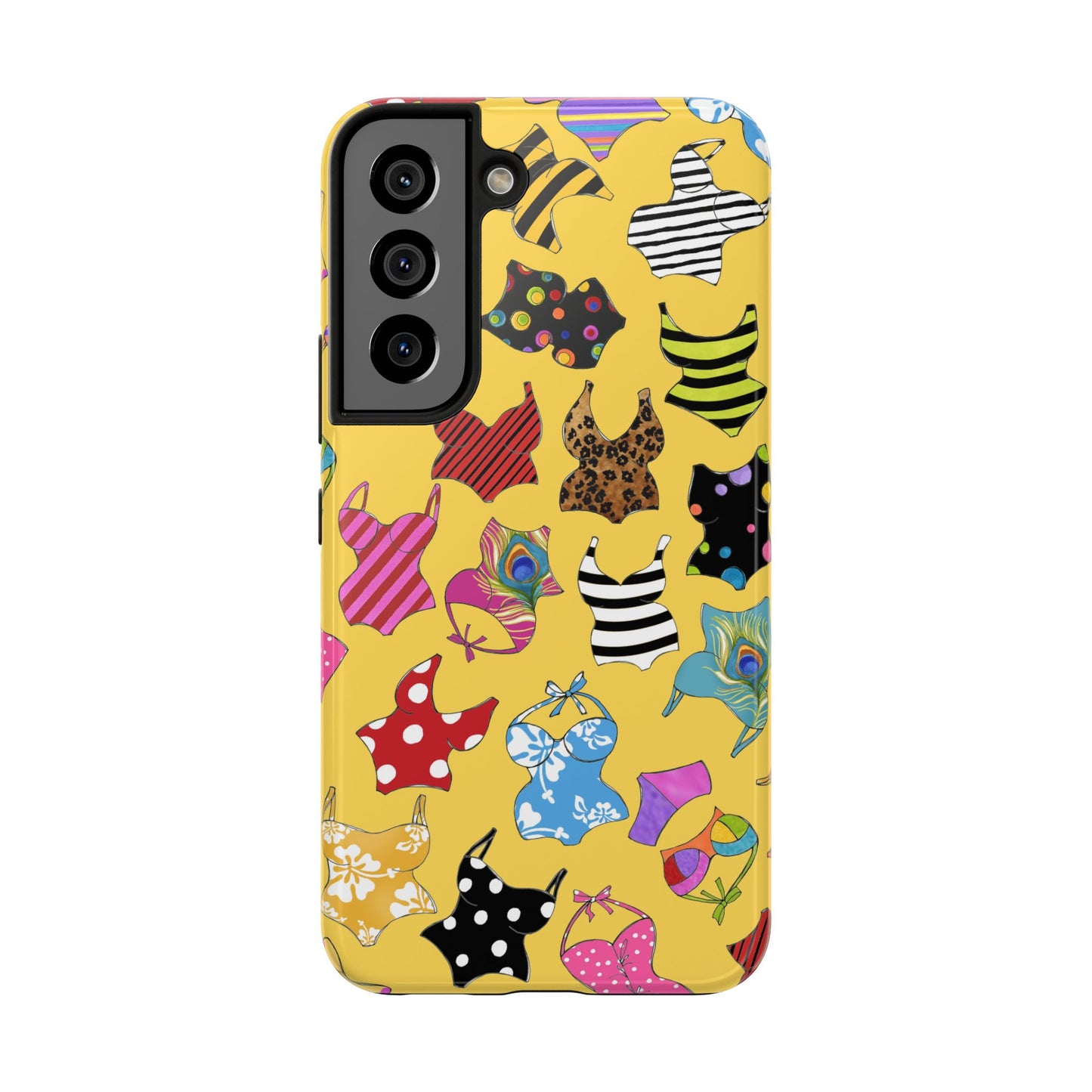 Assorted Suits Yellow Phone Case