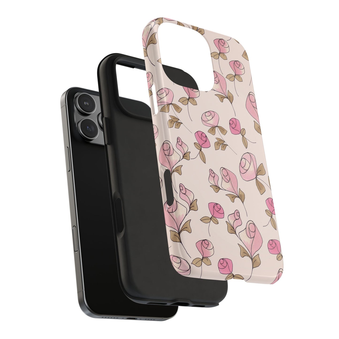 Simply Roses Pink Phone Case