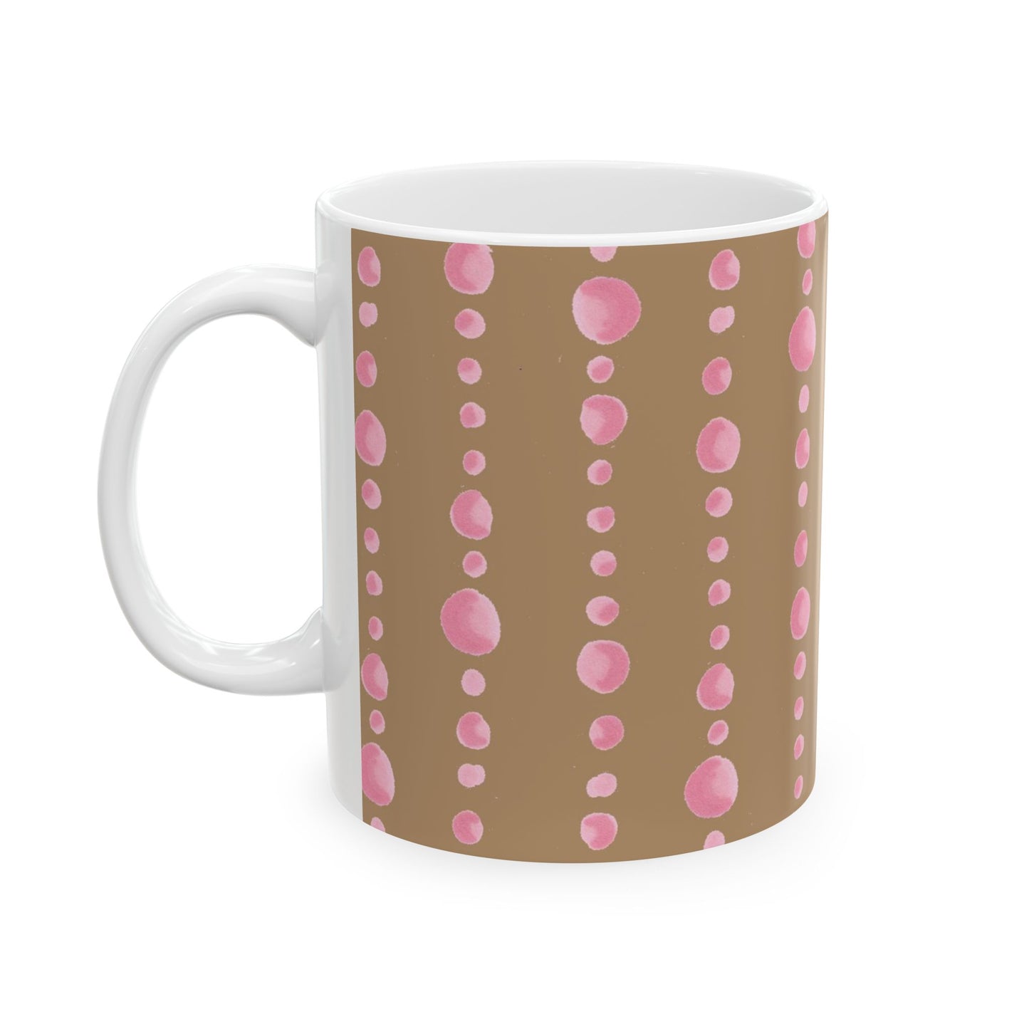 Beaded Curtain Malt / Pink Cup