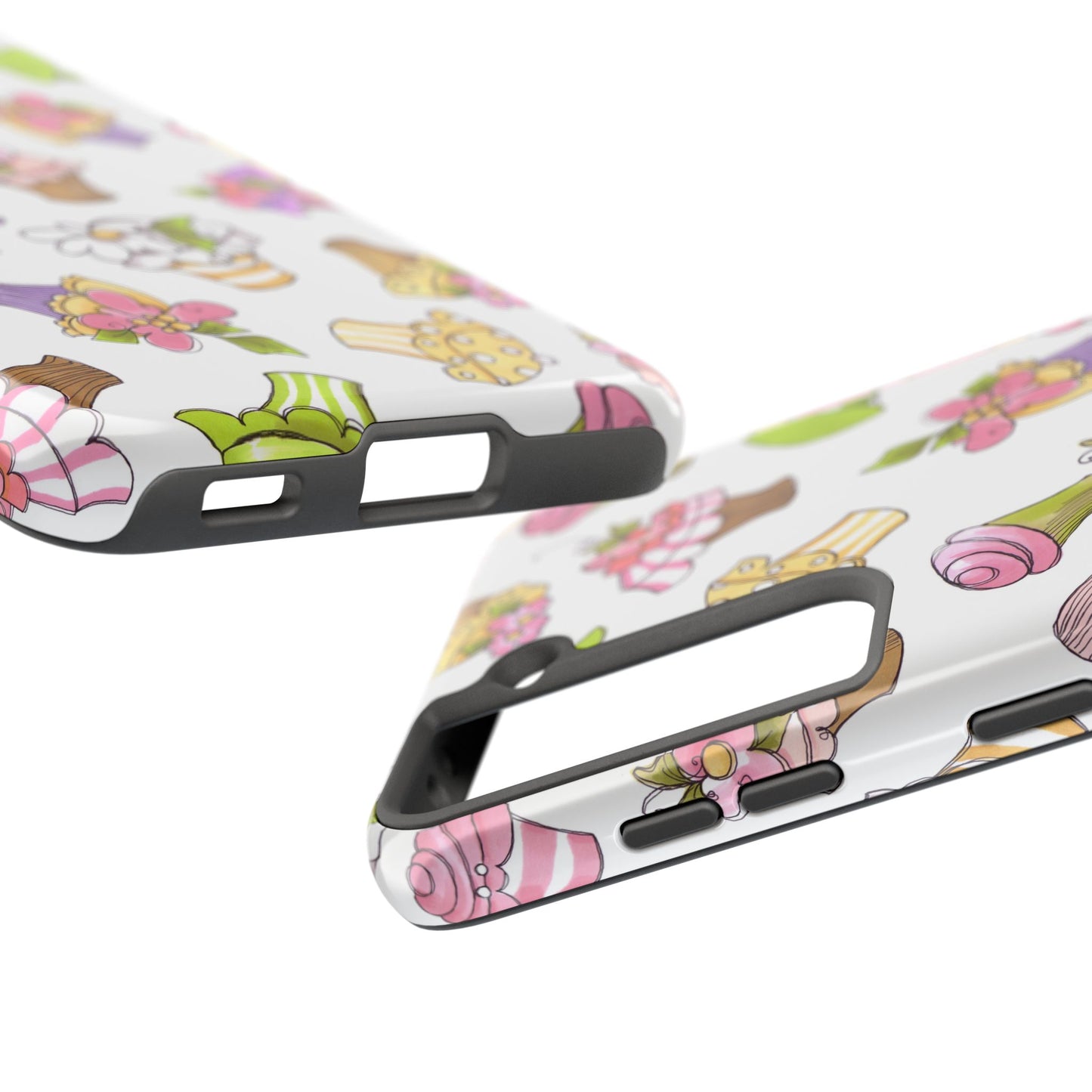 Cupcake Toss White Phone Case