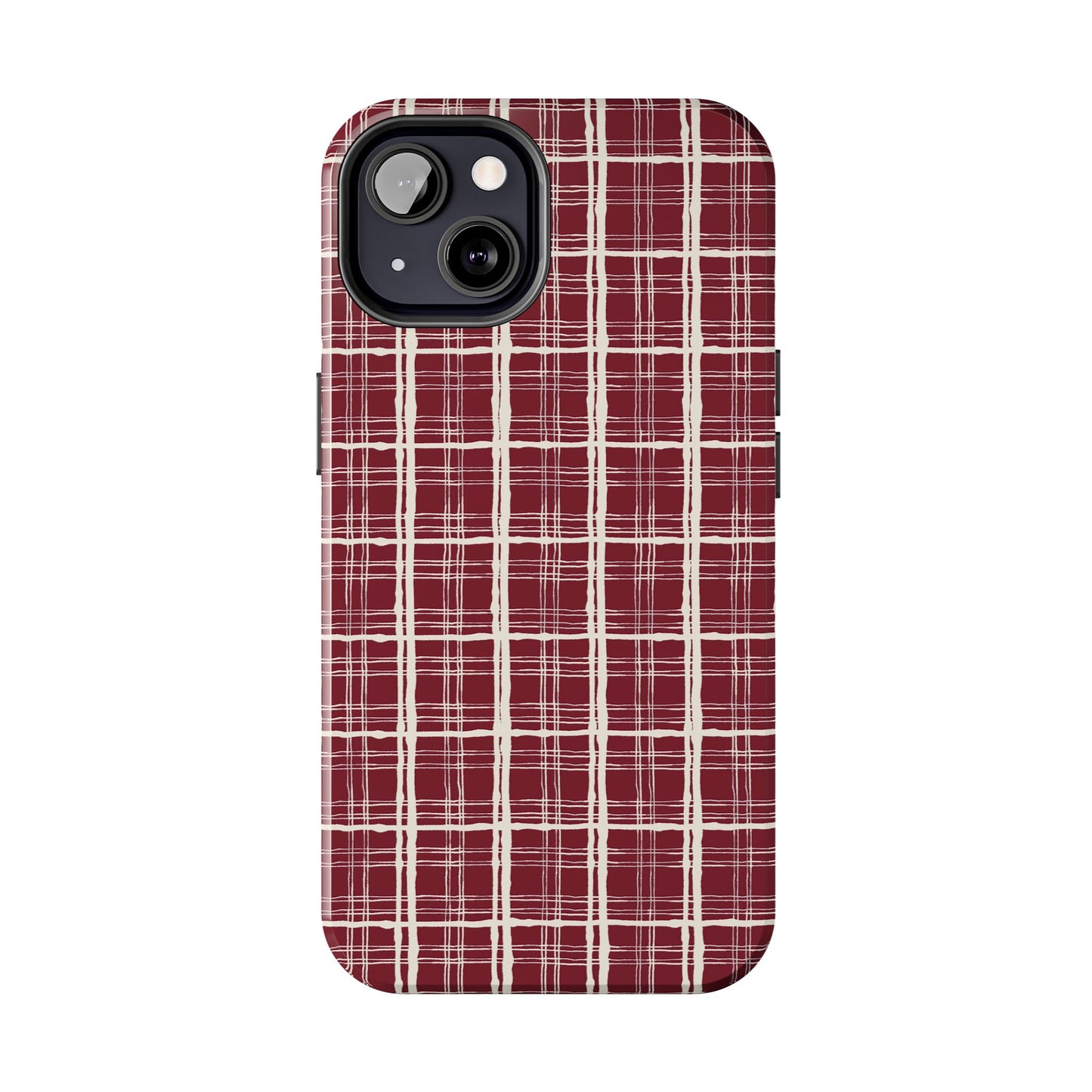 Red Plaid Phone Case