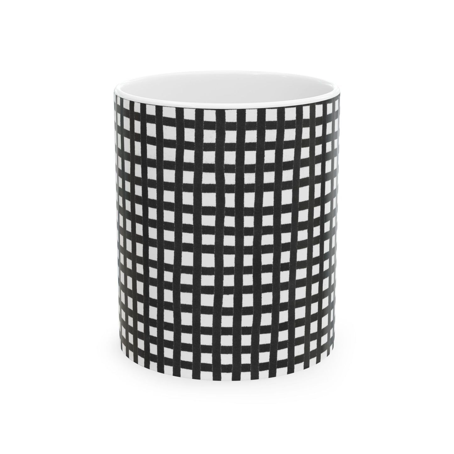 Chipper Check Black Cup