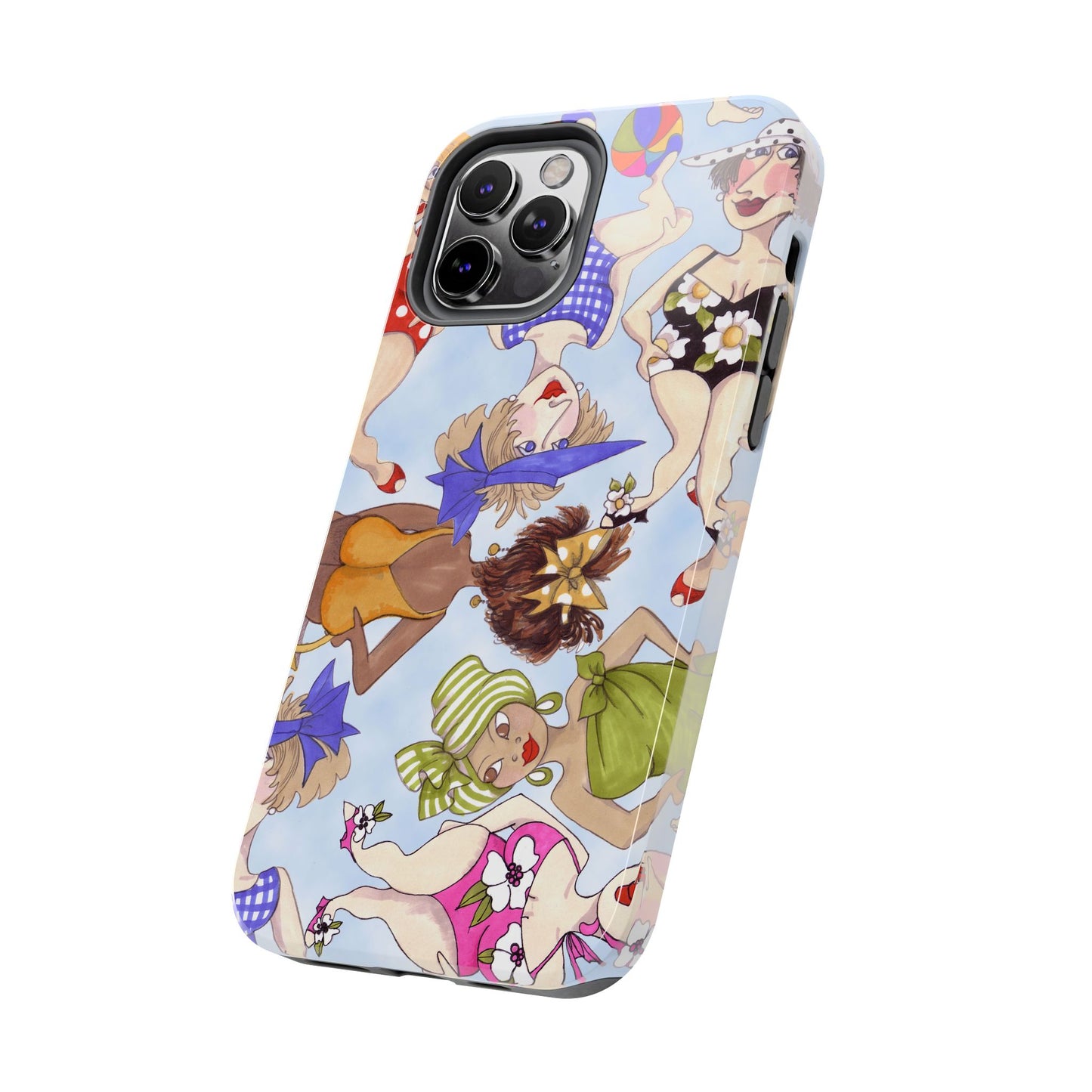 Bathing Beauties Blue Sky Phone Case