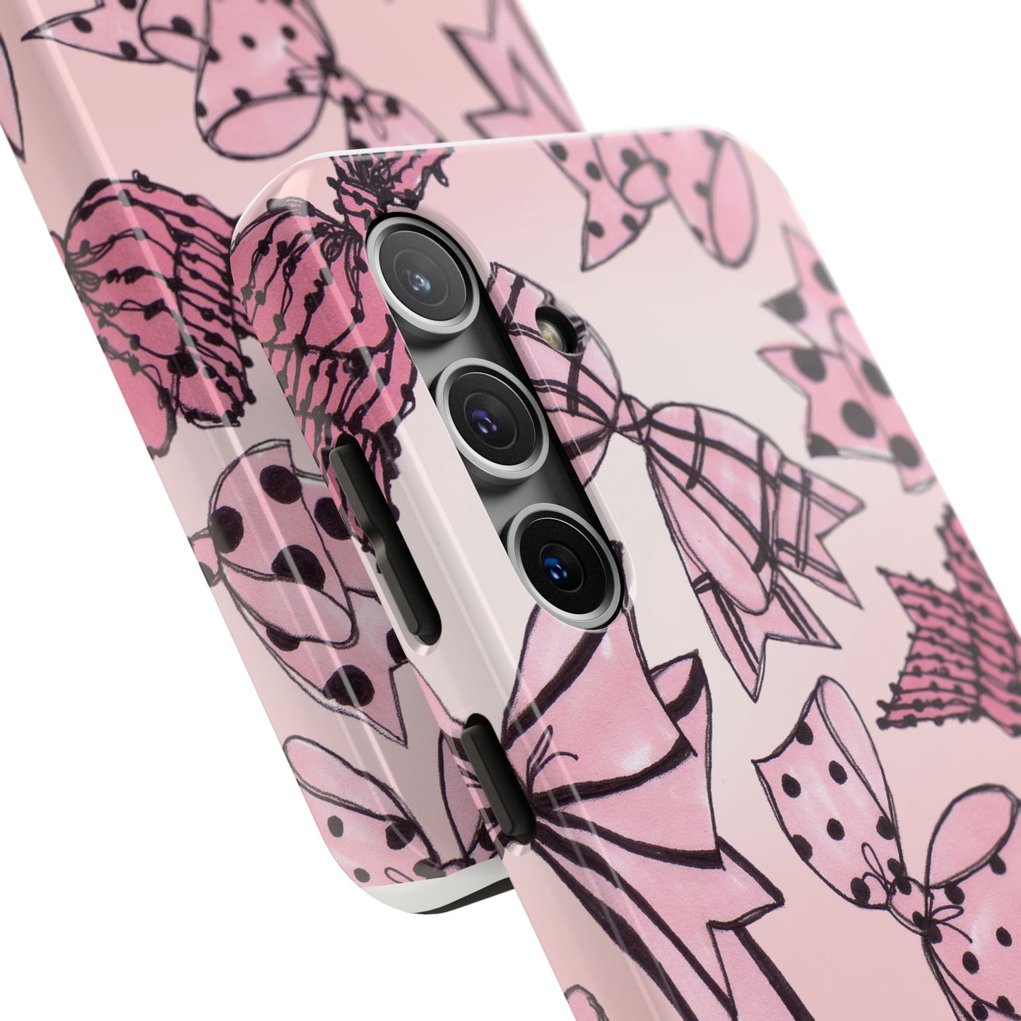 Cat Bows Pink Phone Case