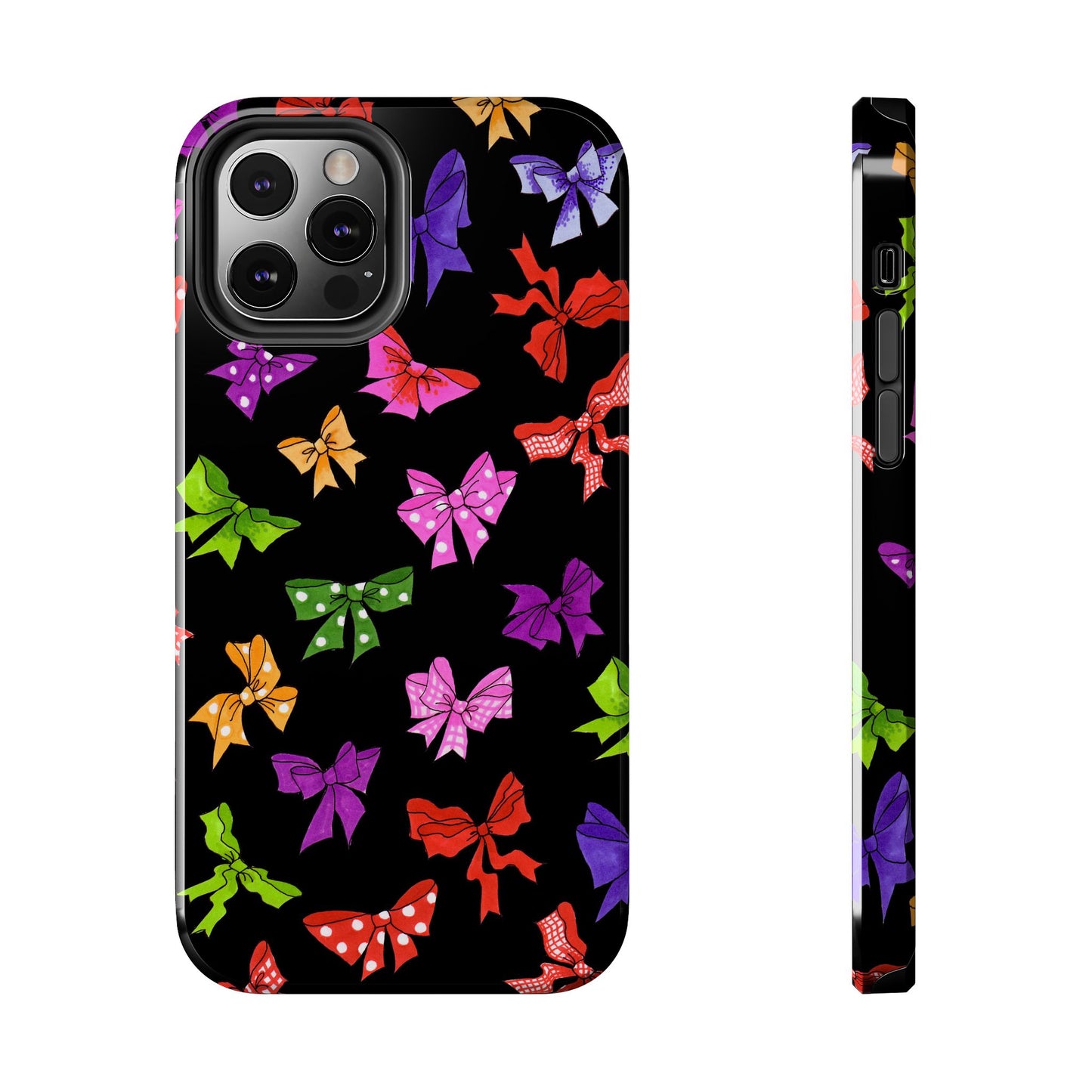 Fun Bows Black Phone Case