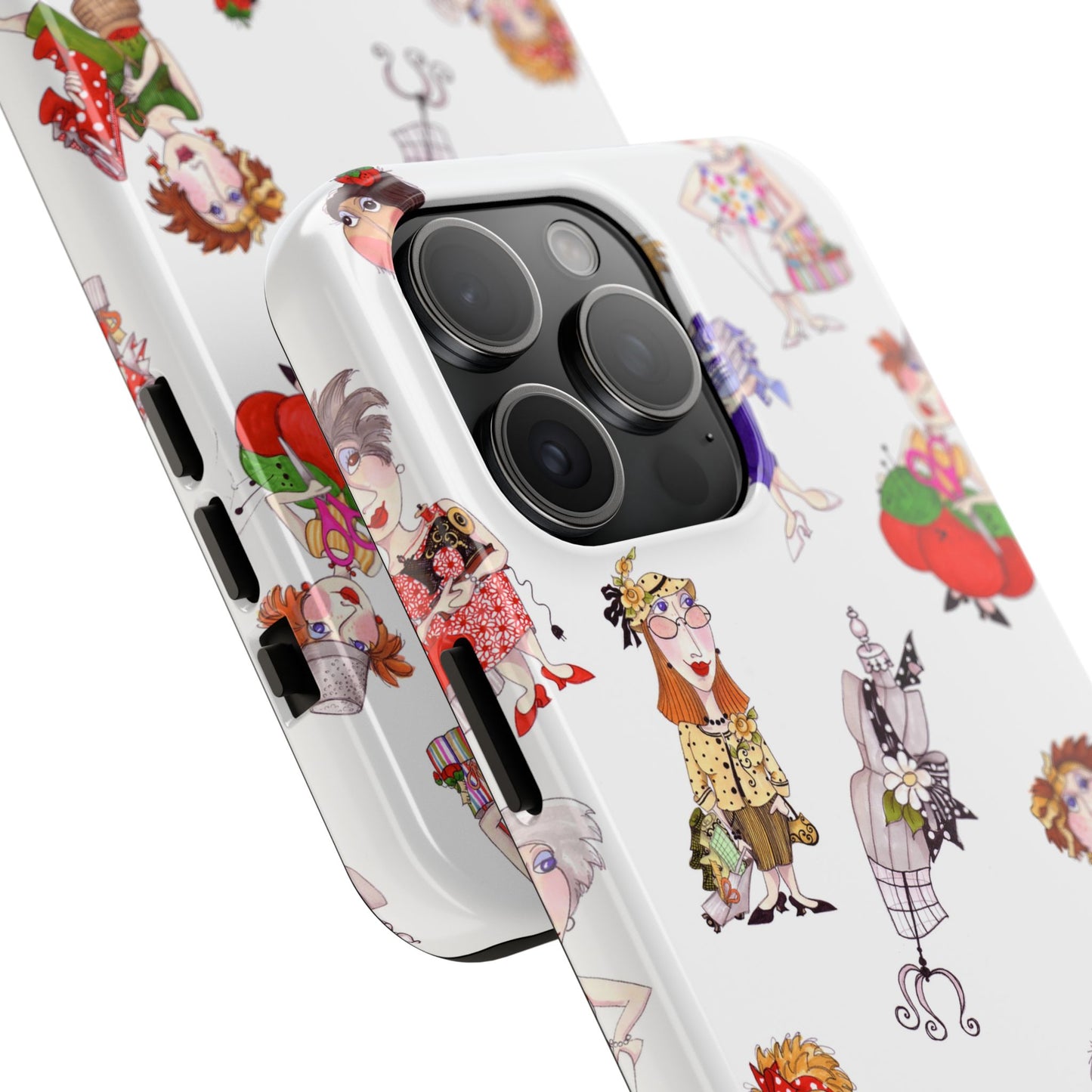 Sewphisticates White Phone Case