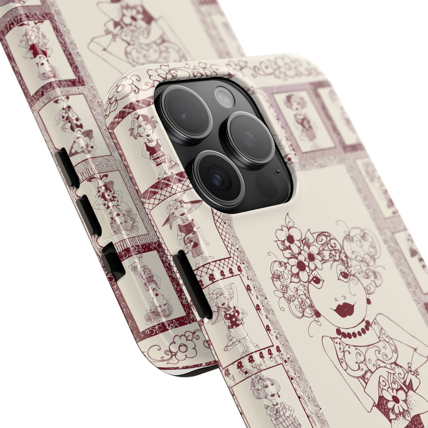 Redheads Portrait Phone Case