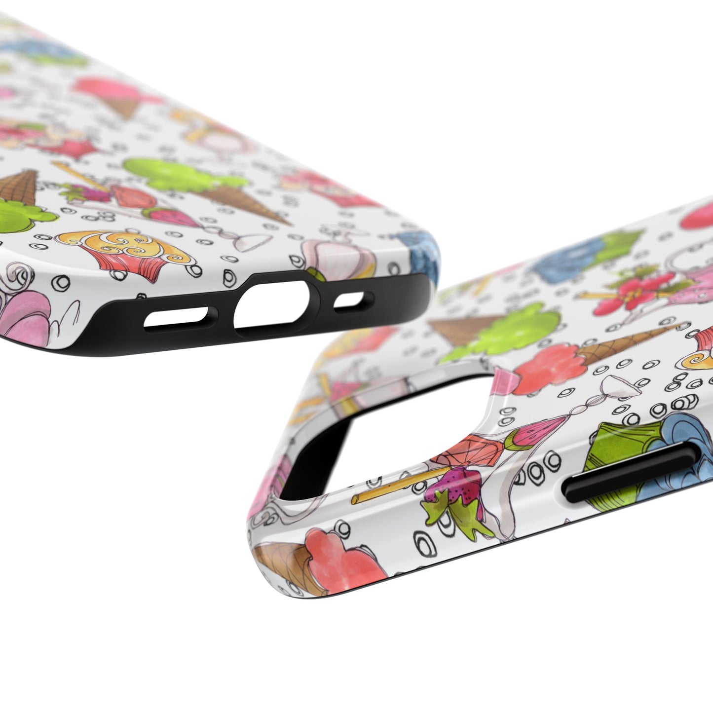 Resort Food White Phone Case