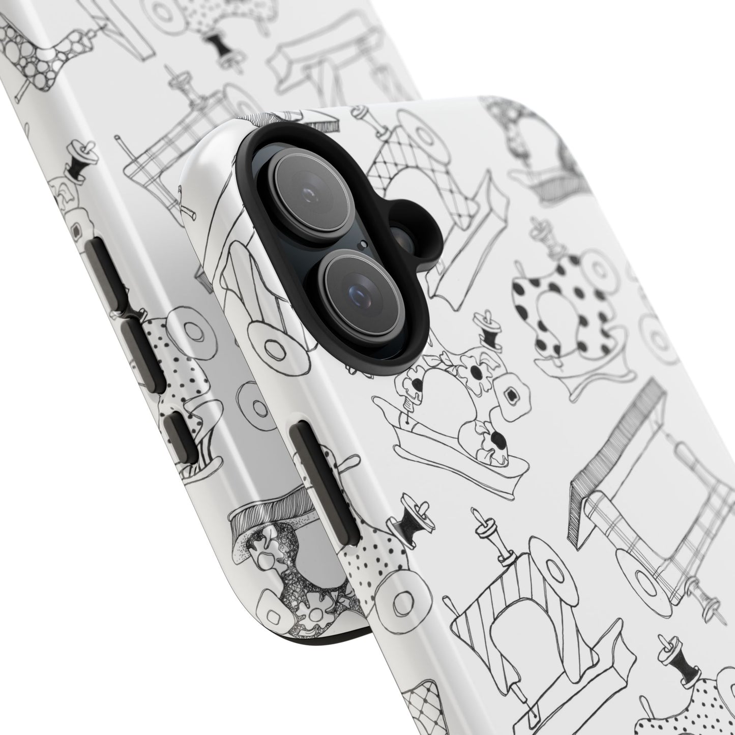 Sew Essential White Phone Case