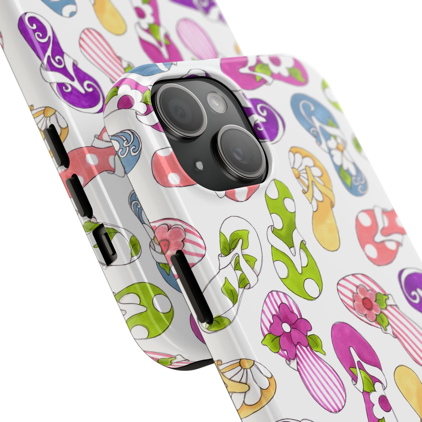 Flip Flops White Phone Case