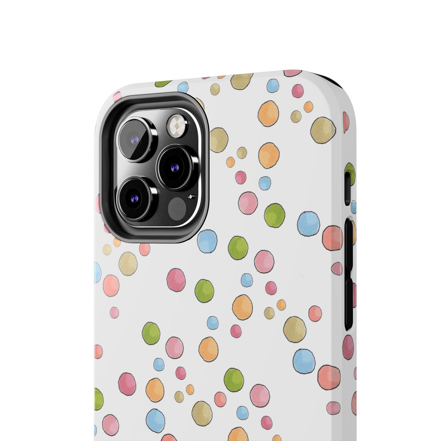 Clown Dots White Phone Case