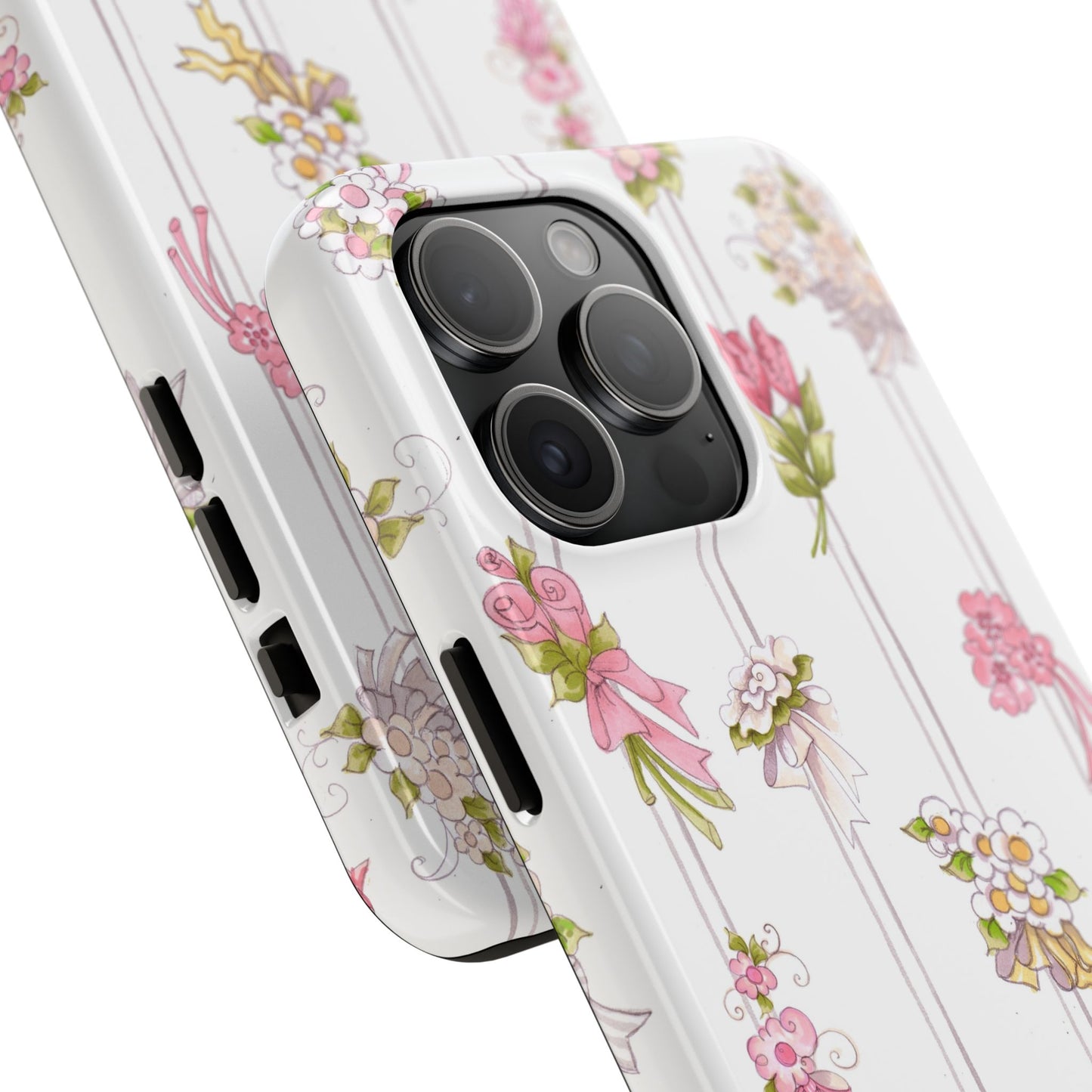 Bouquet Stripe Phone Case