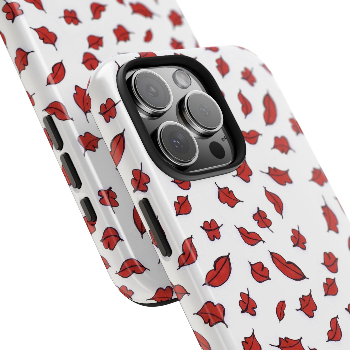 Autumn Lips White Phone Case