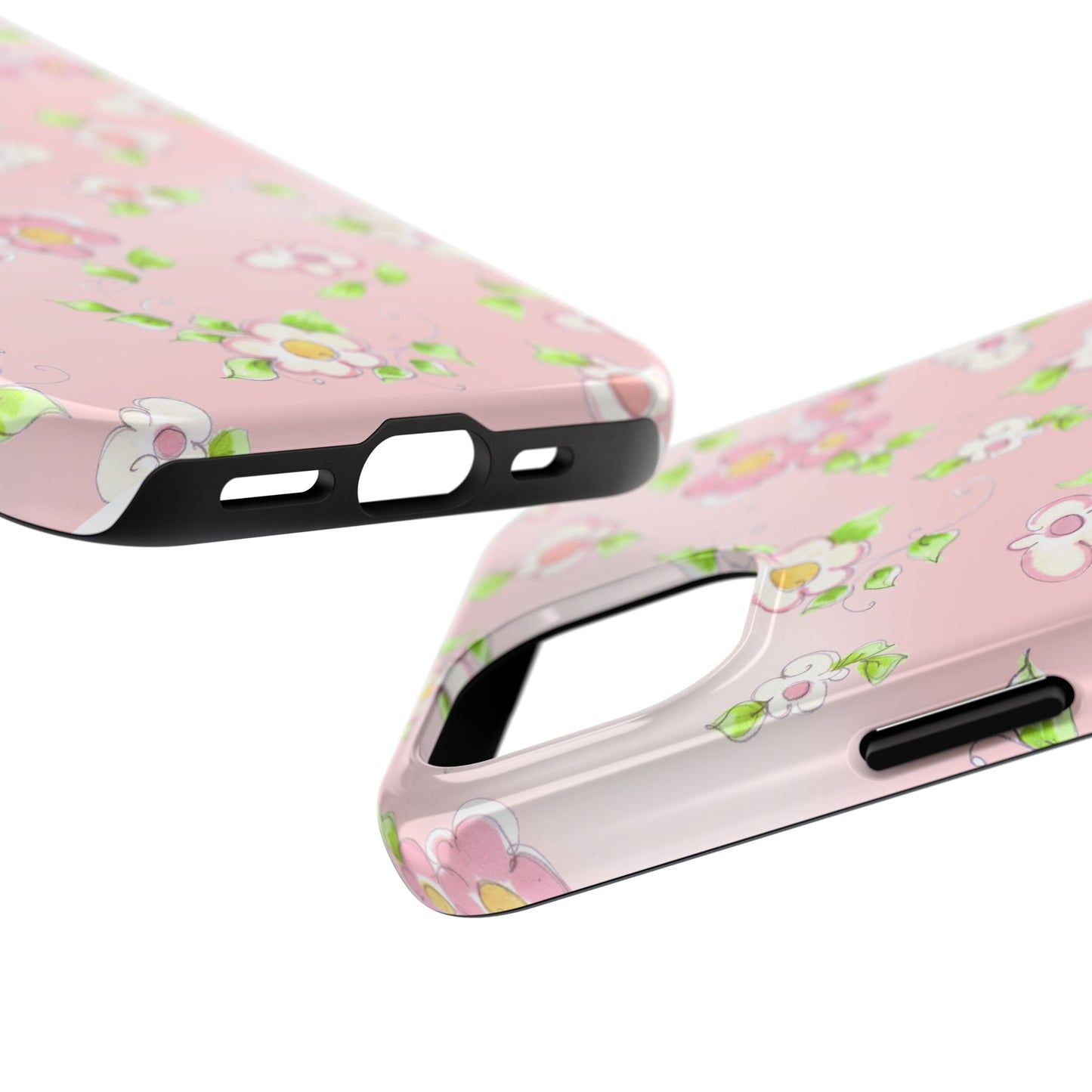 Precious Posies Pink Phone Case