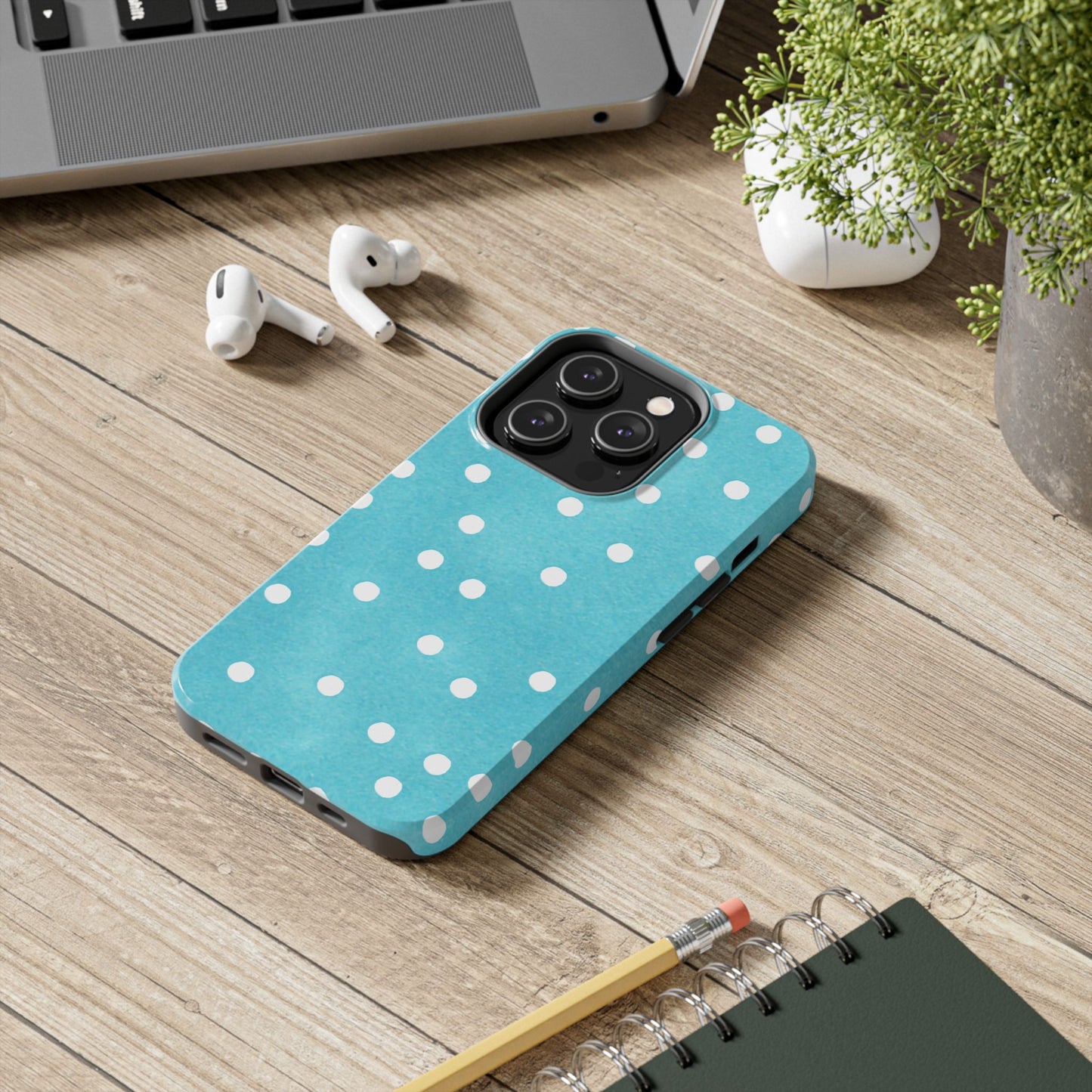 Big Dots Turquoise Phone Case
