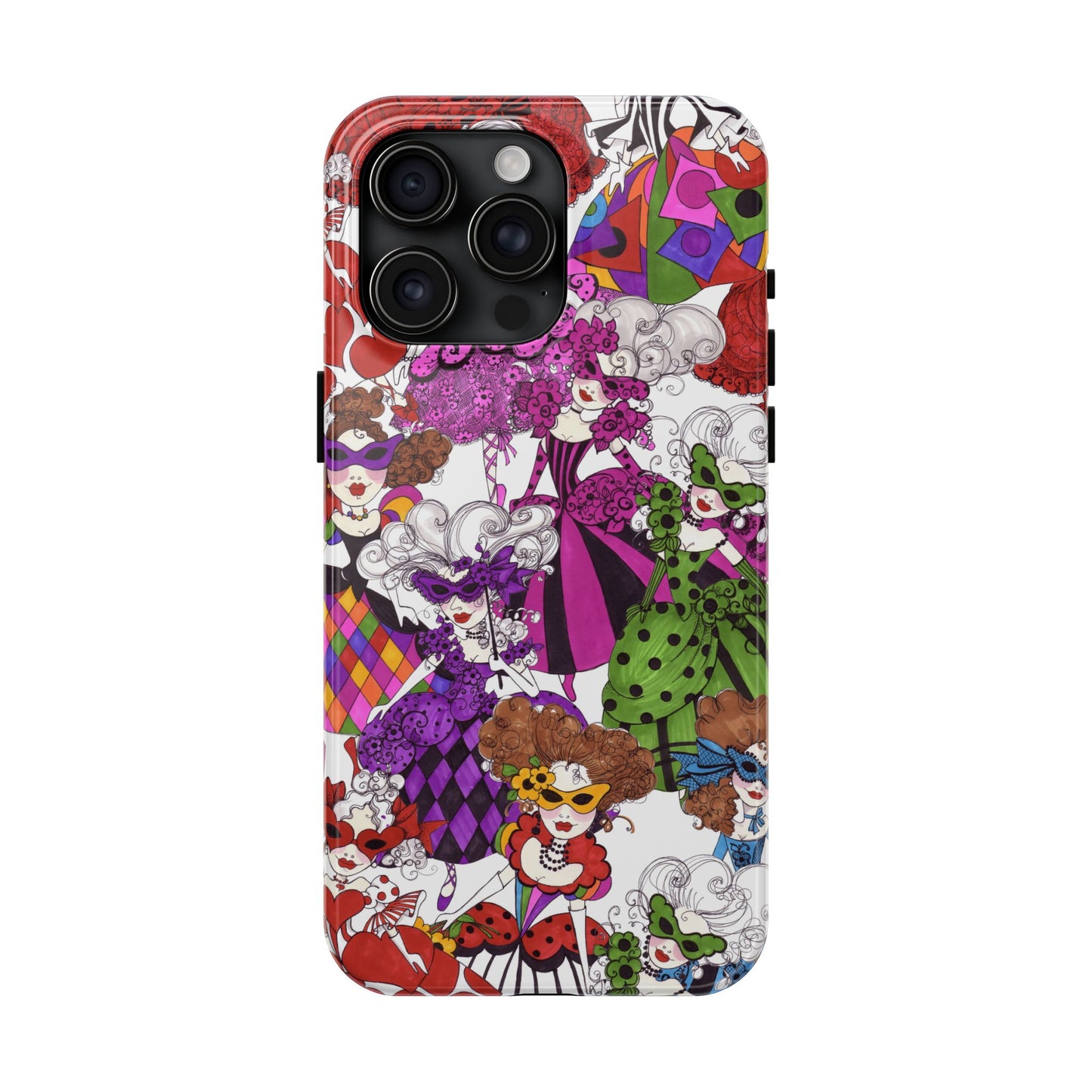Crowded Dance Floor White Phone Case
