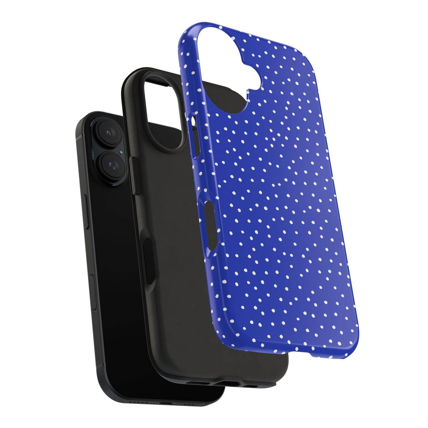 Dinky Dots Blue / White Phone Case