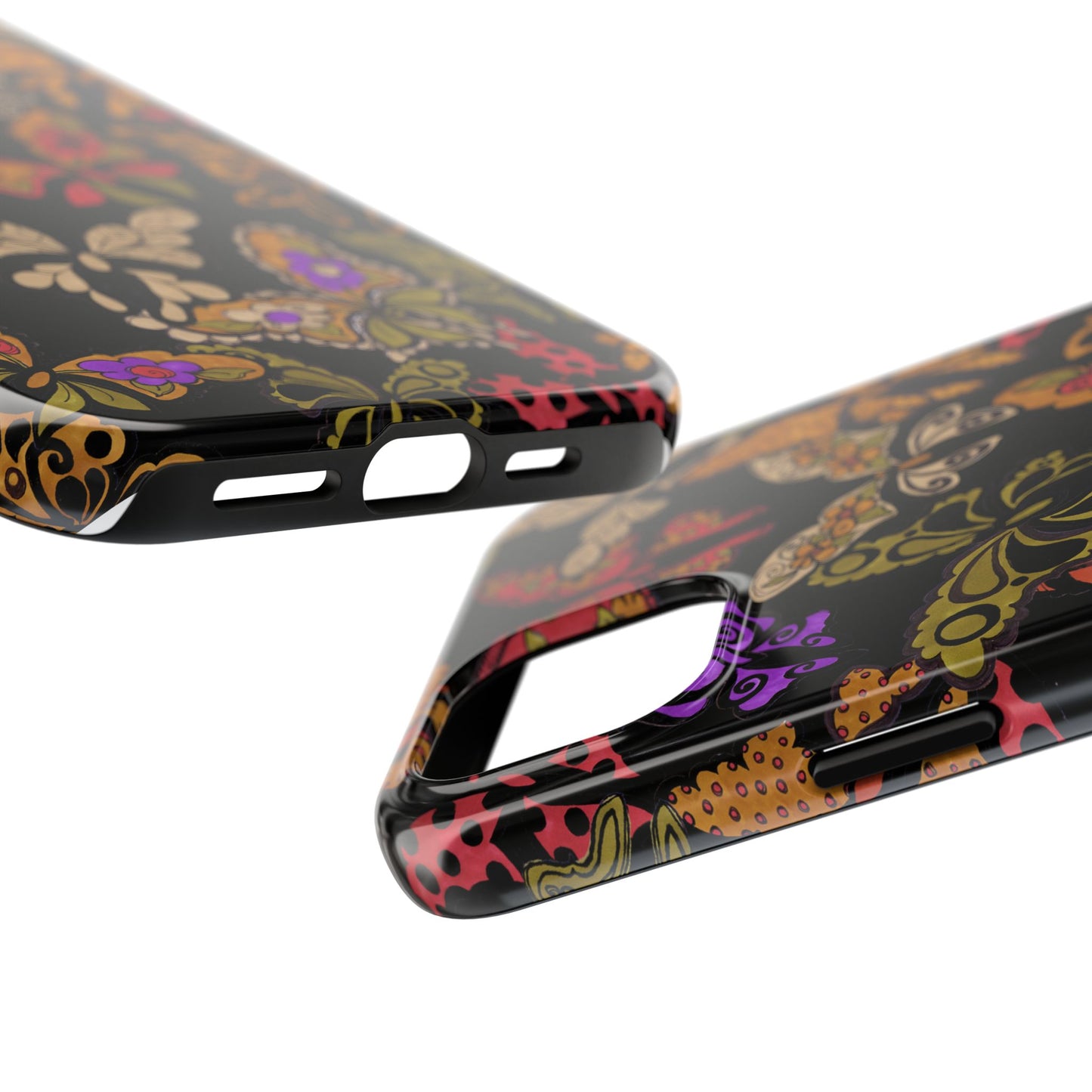 Flighty Black Phone Case