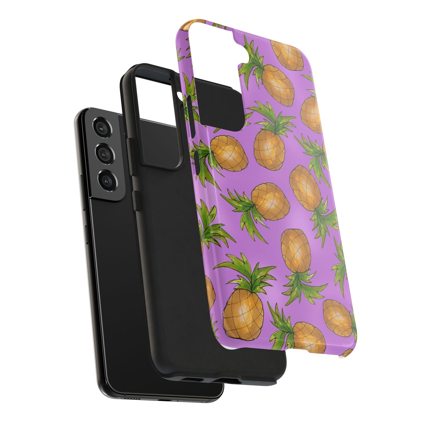 Pineapple Toss Lilac Phone Case