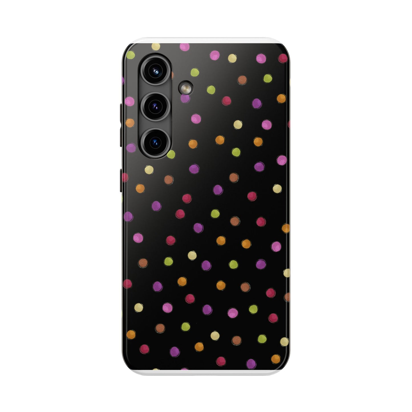 Tea Dot Black Phone Case