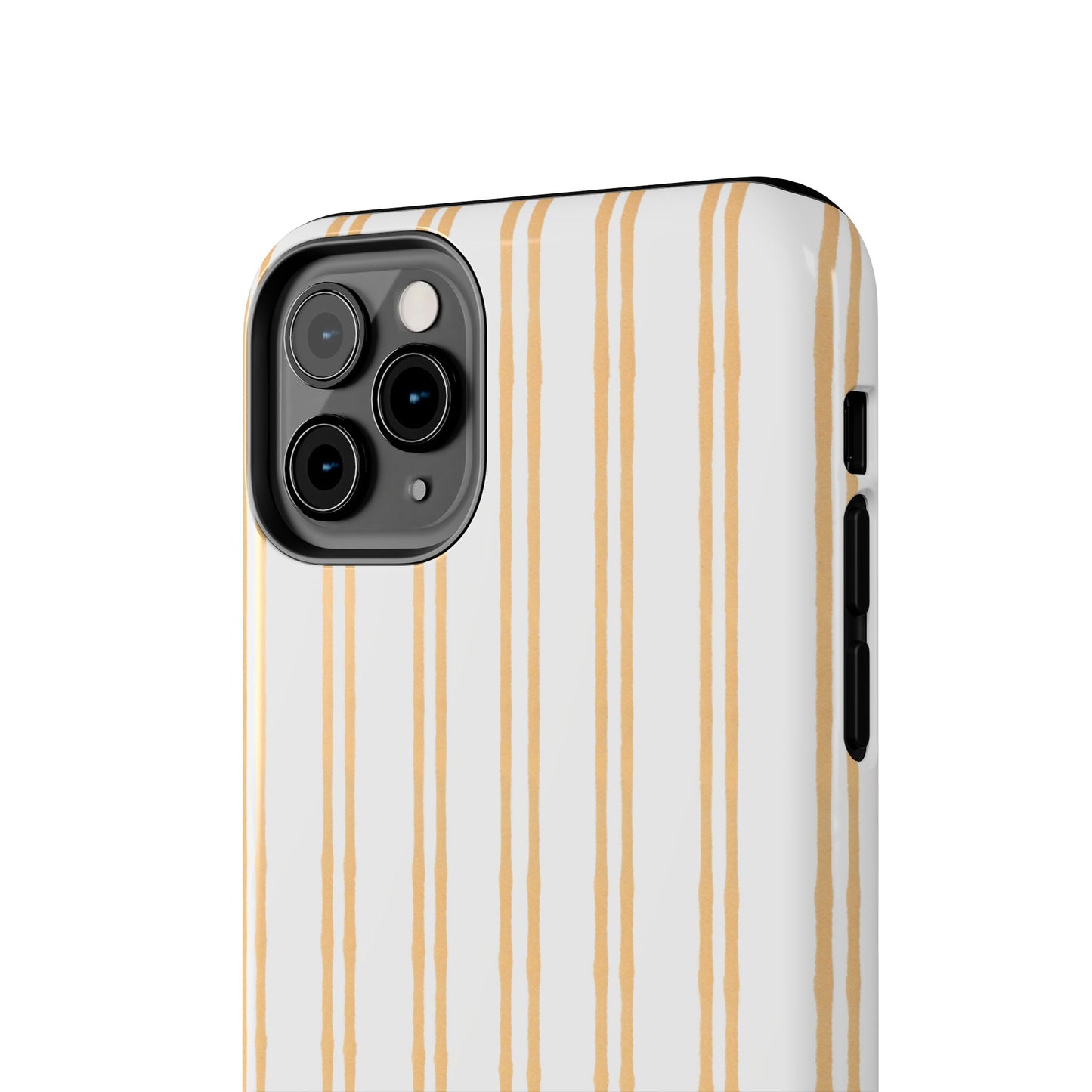 Double Stripe Yellow Phone Case