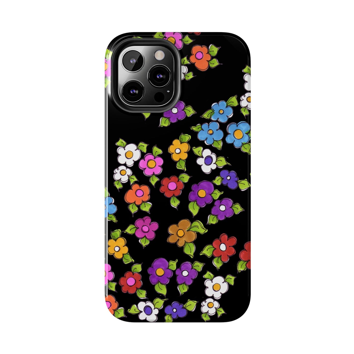 Fancy Dog Daisies Phone Case