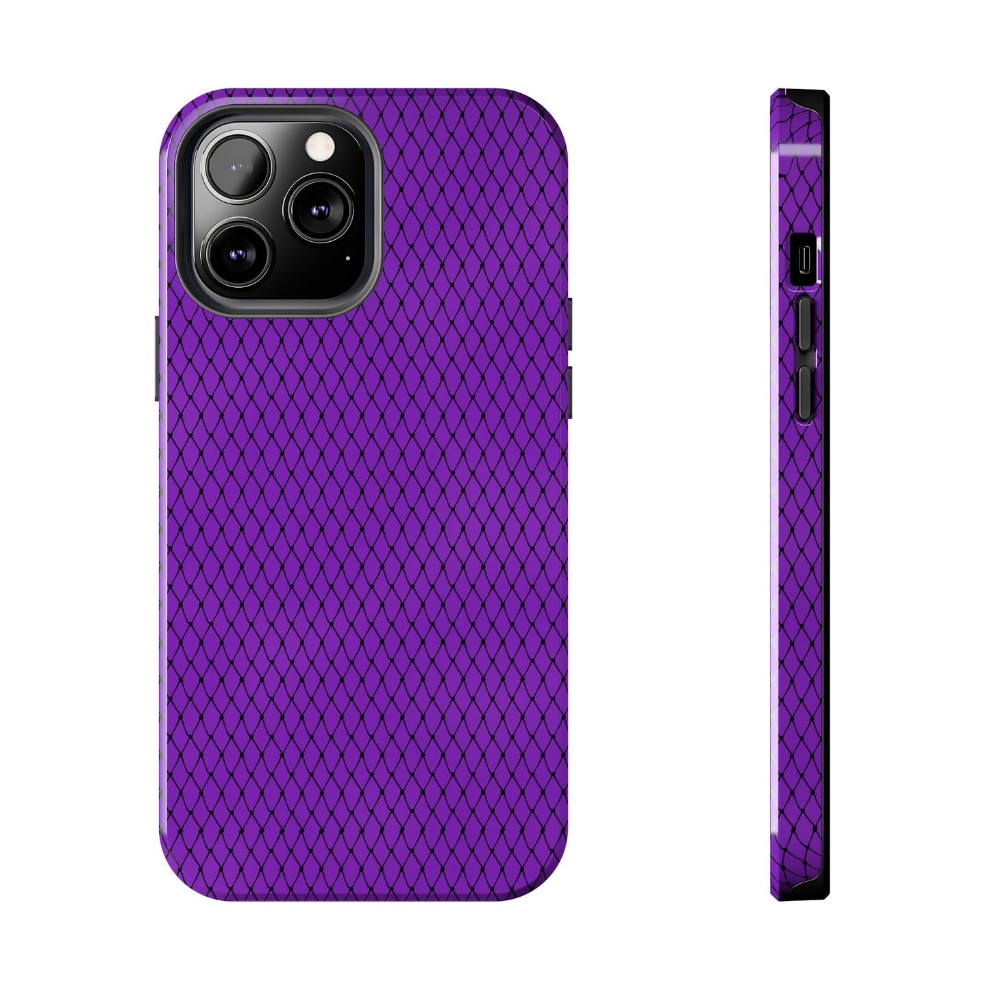 Fishnet Purple Phone Case