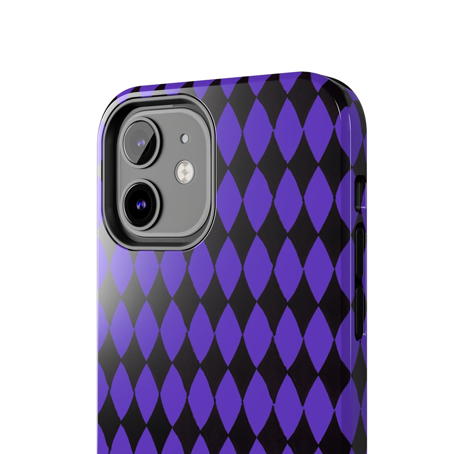 Diamond Purple / Black Phone Case