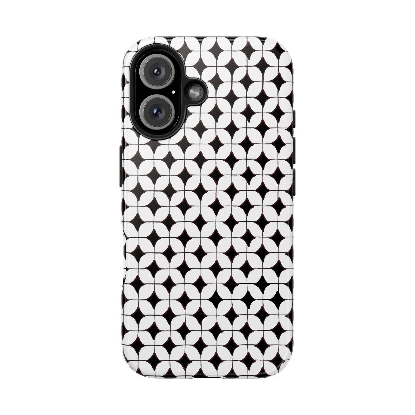 Tile-ish Black Phone Case