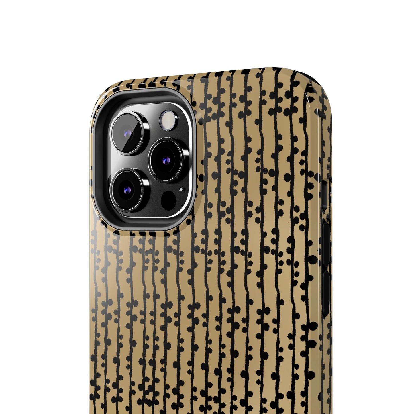 Loopy Stripe Tan Phone Case