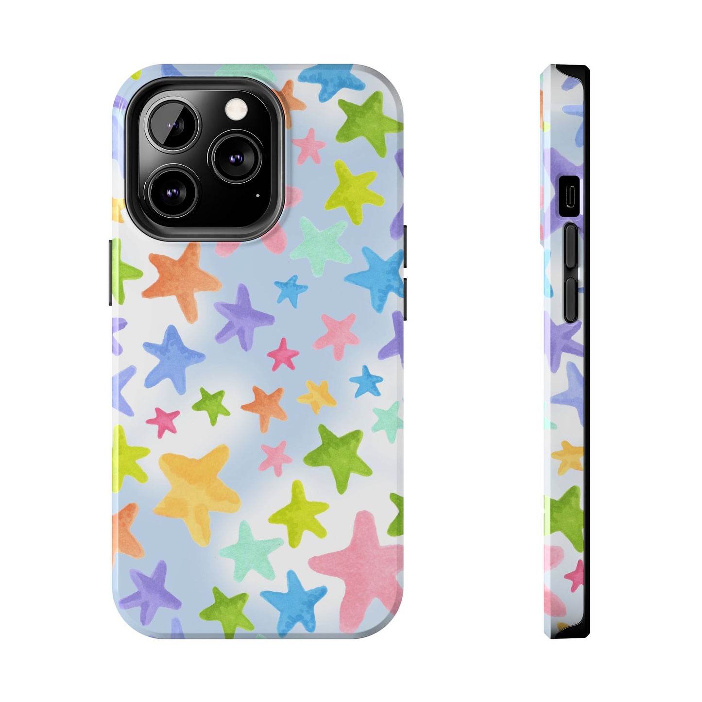 Happy Stars Blue Sky Phone Case