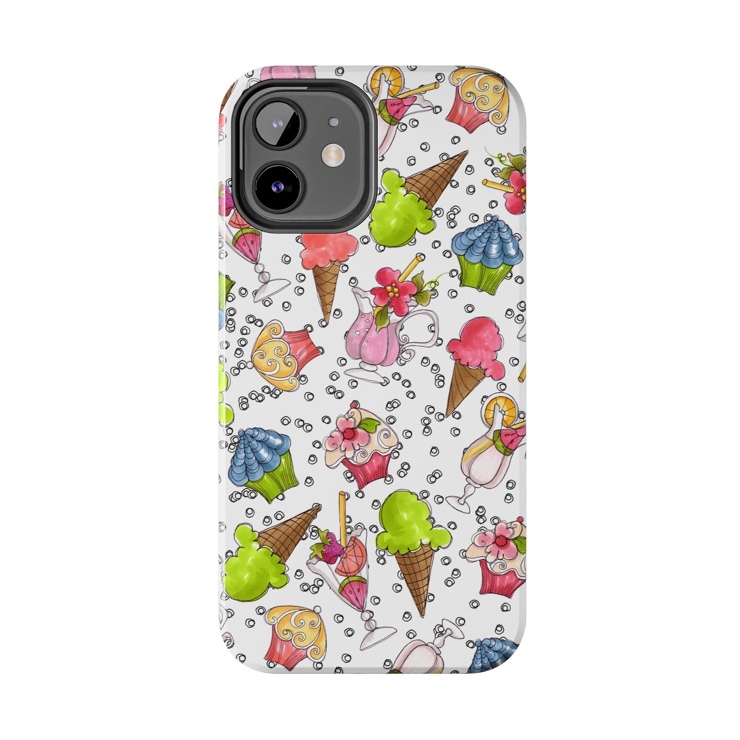 Resort Food White Phone Case