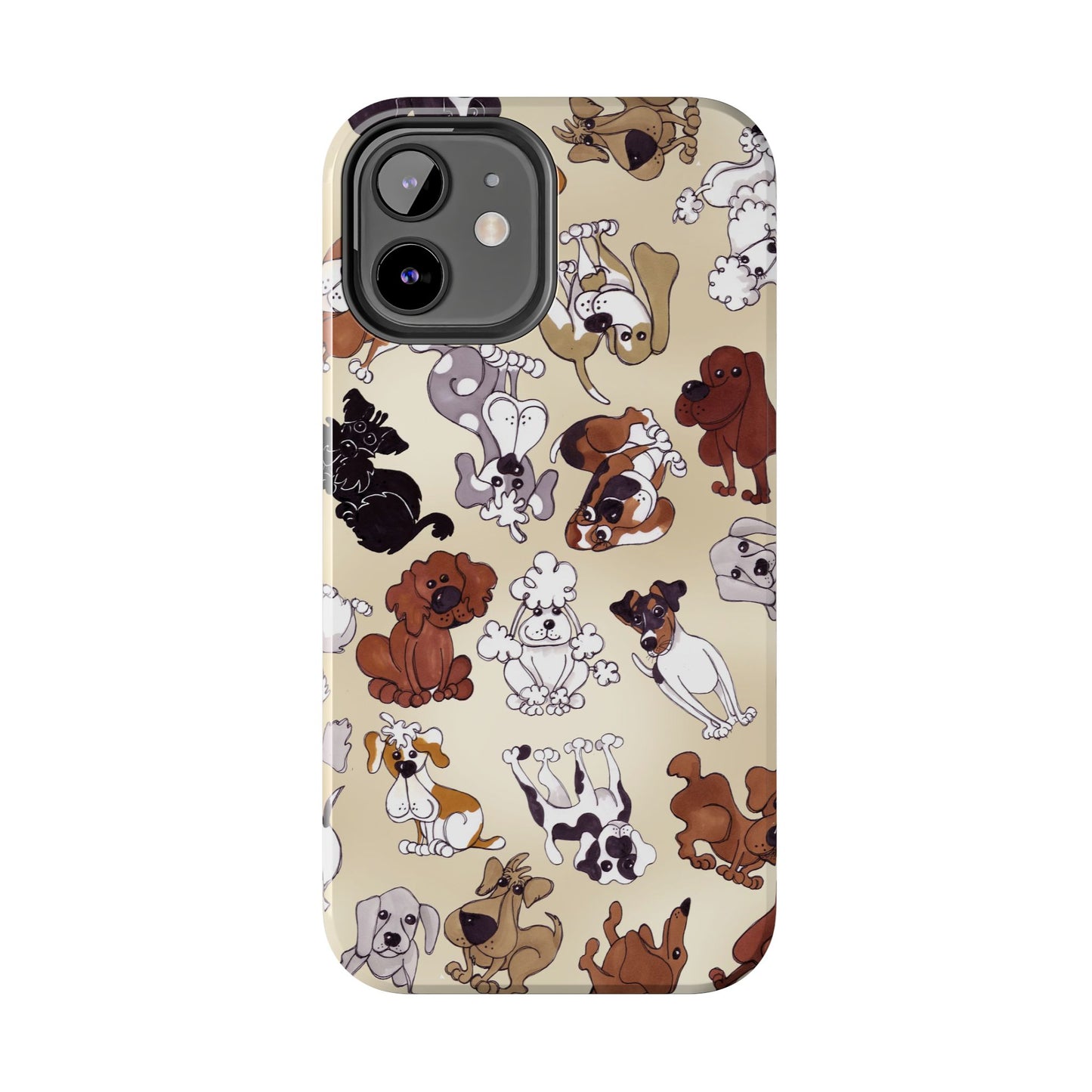 Tossed Doggies Bone Phone Case