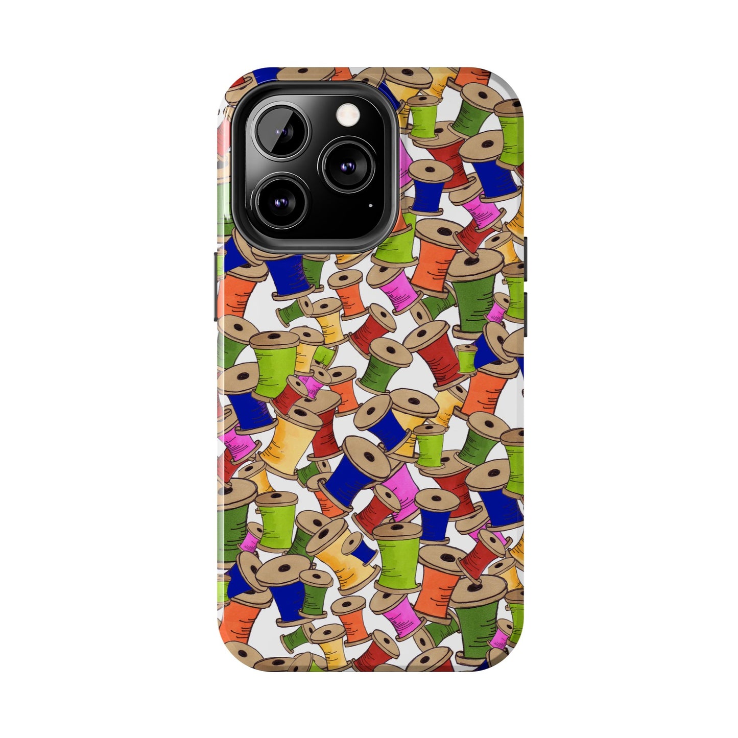 Spoolopoly White Phone Case