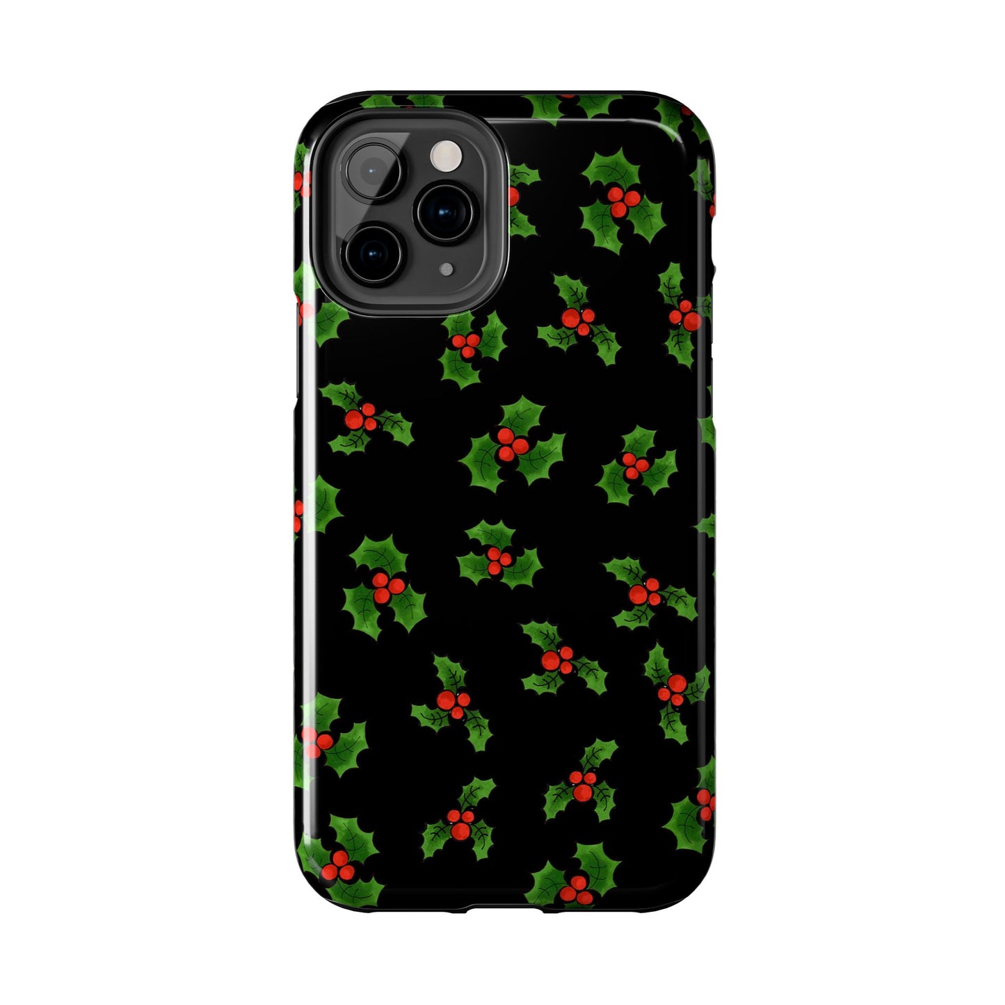 Lotsa Holly Black Phone Case