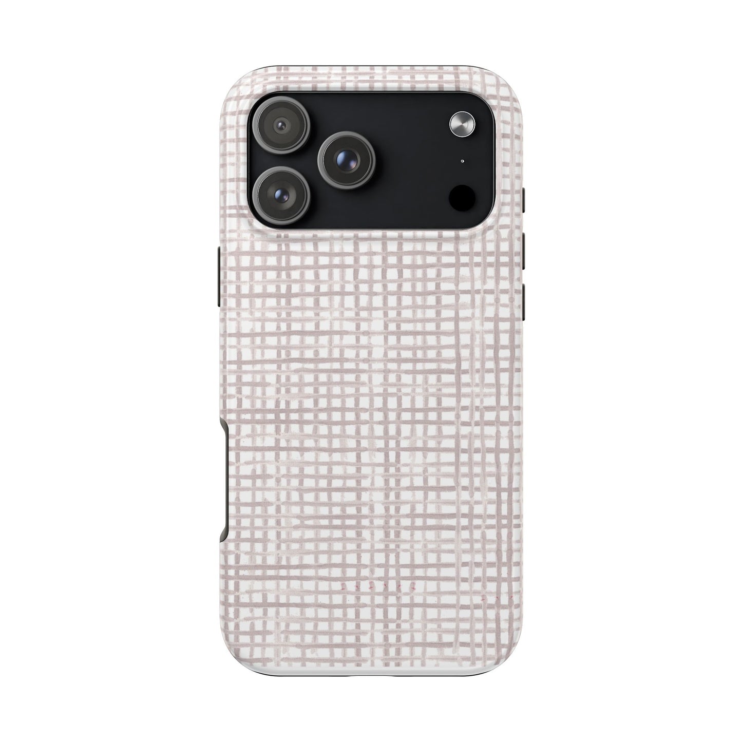 Gingham Gray Phone Case