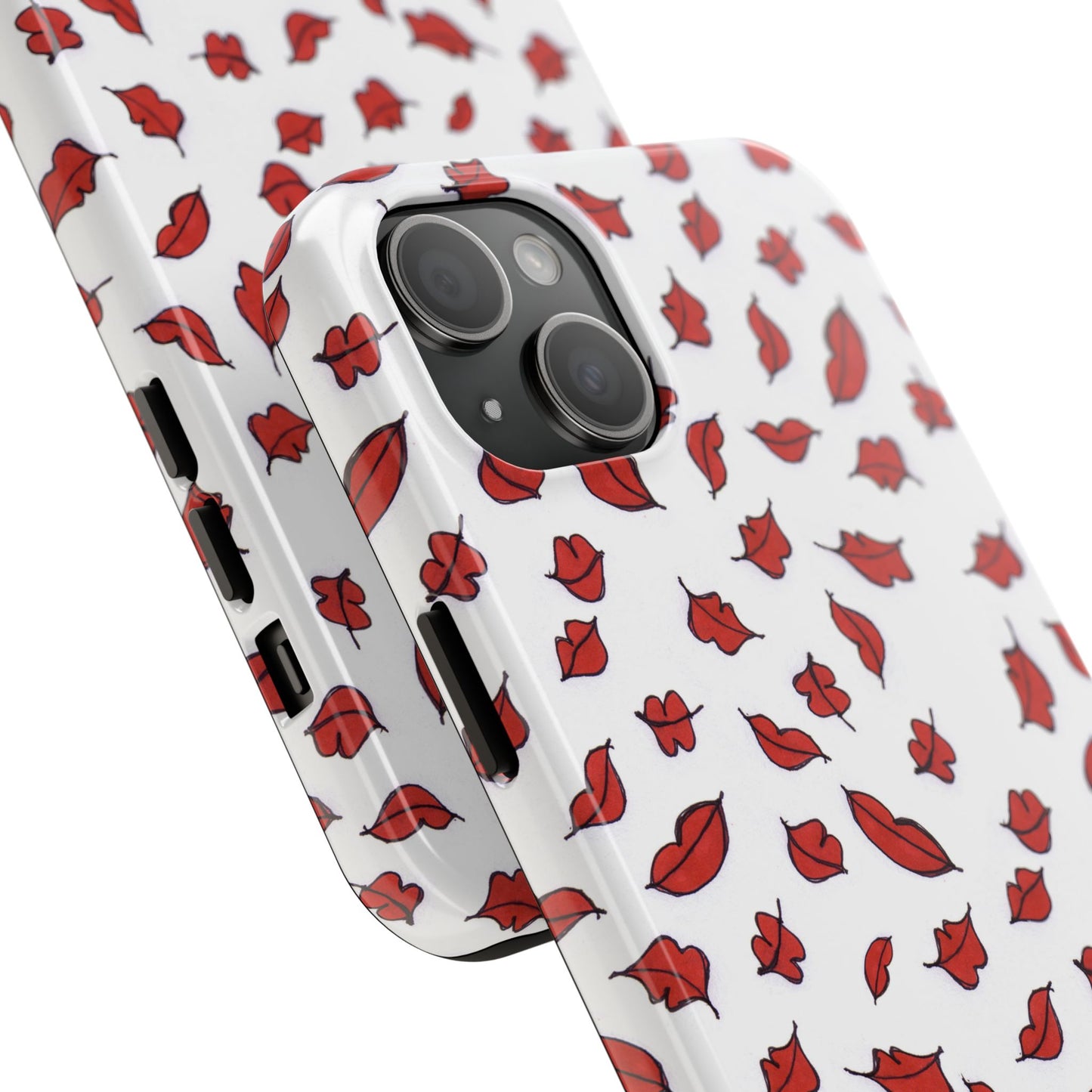 Autumn Lips White Phone Case