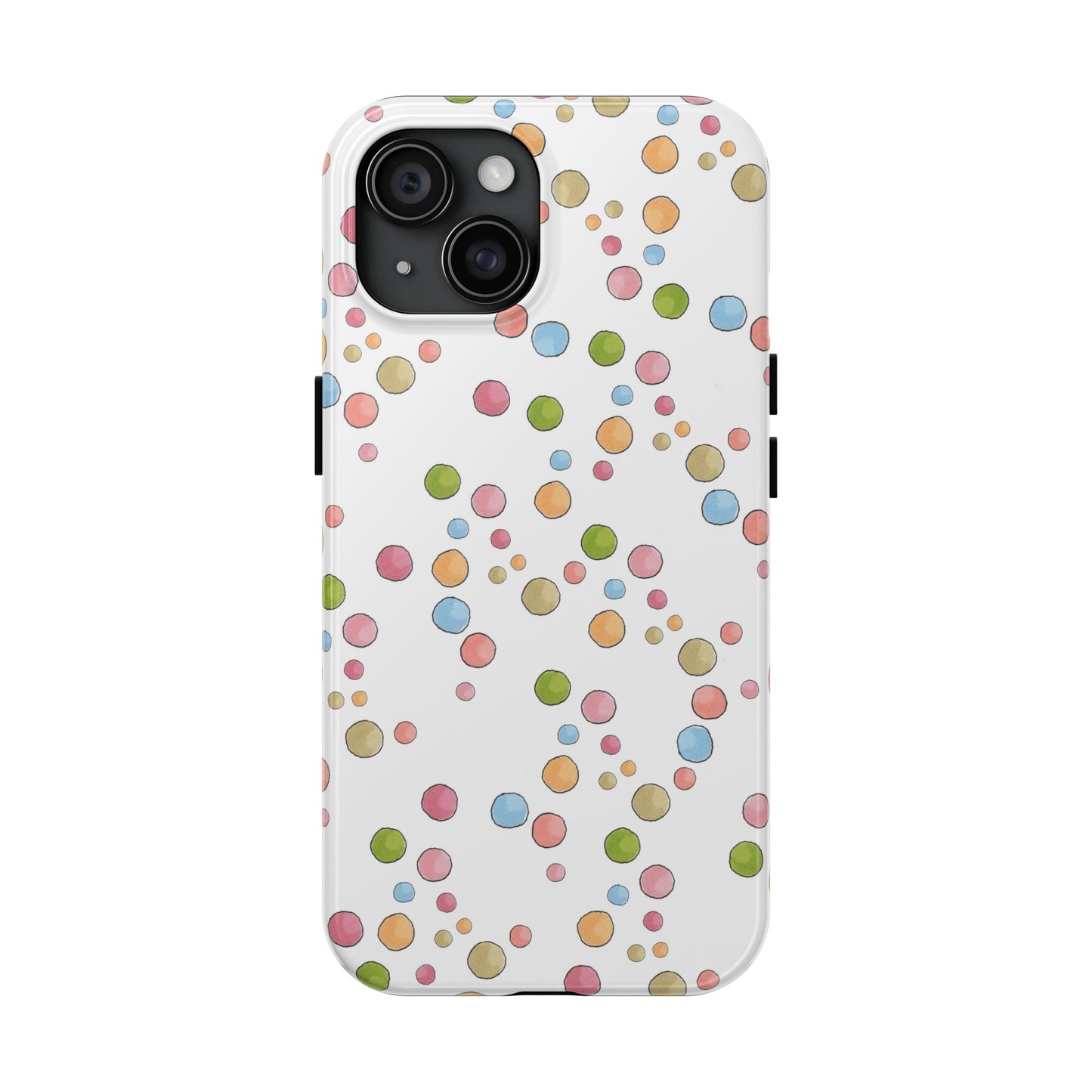 Clown Dots White Phone Case