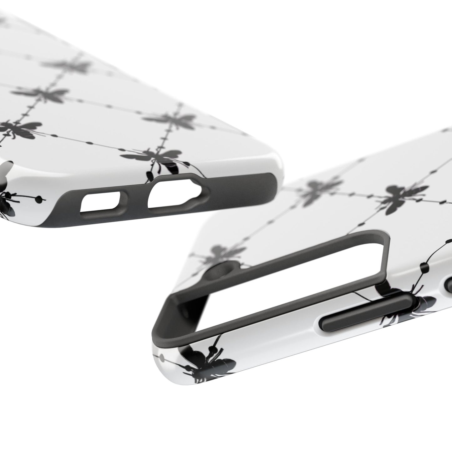 Beaded Bees White Phone Case