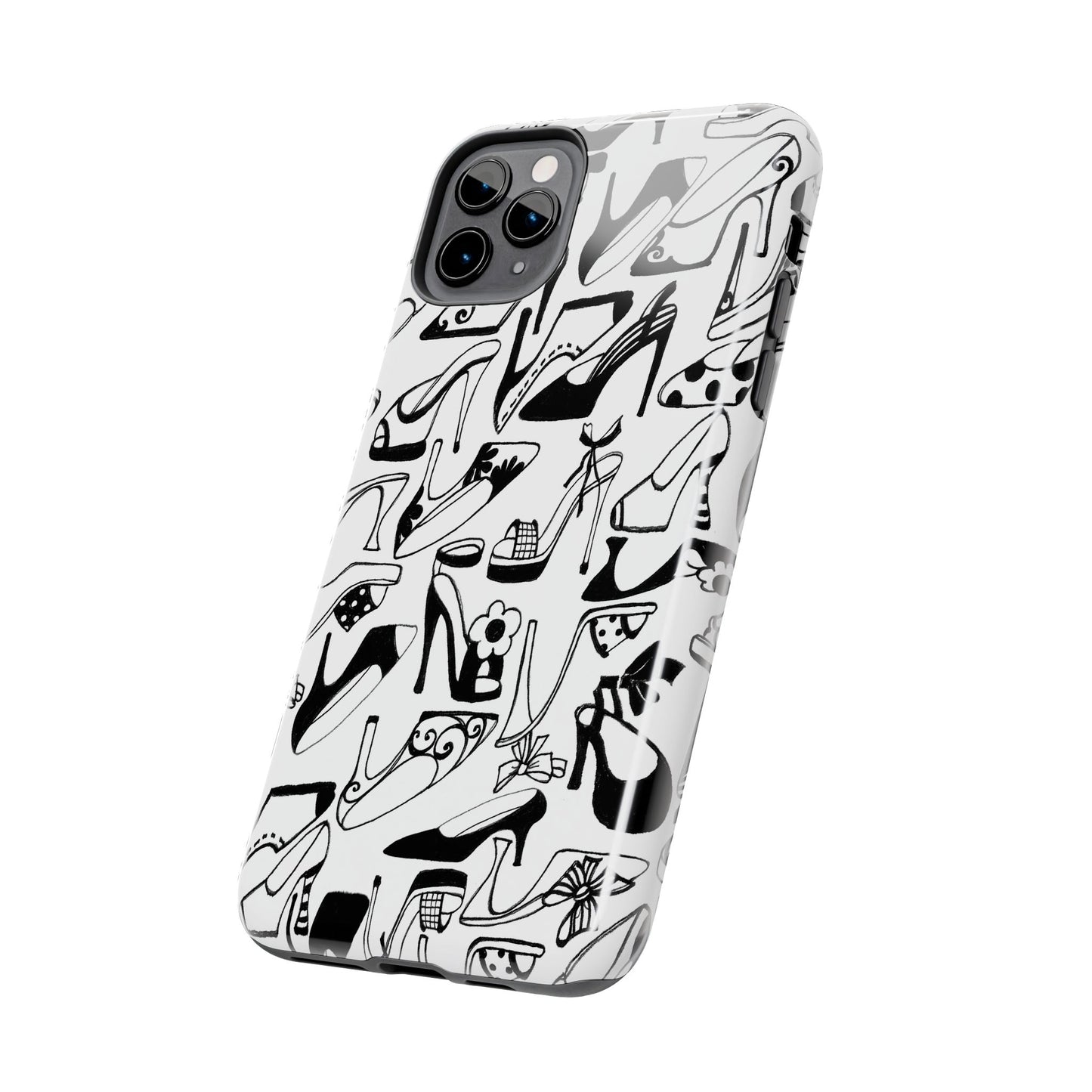 A Few Shoes White / Black Phone Case