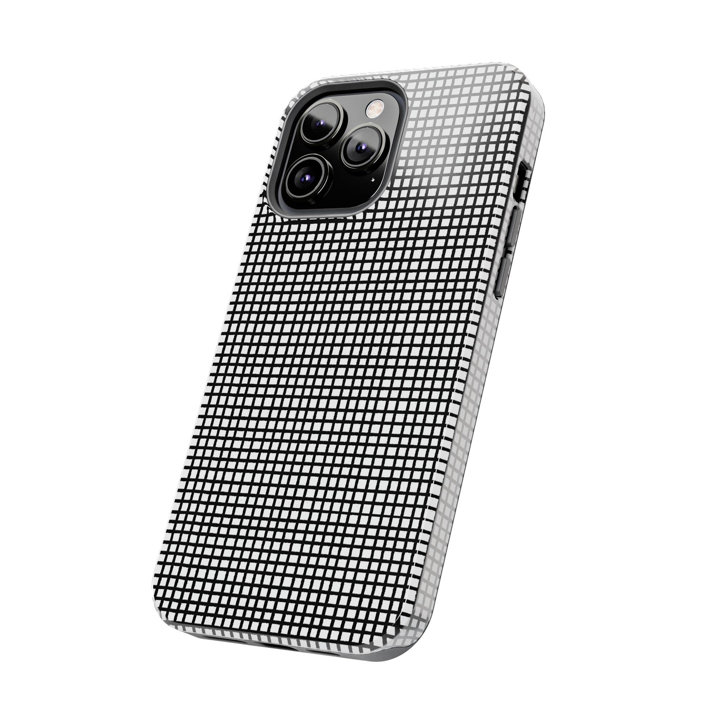 Chipper Check Black Phone Case