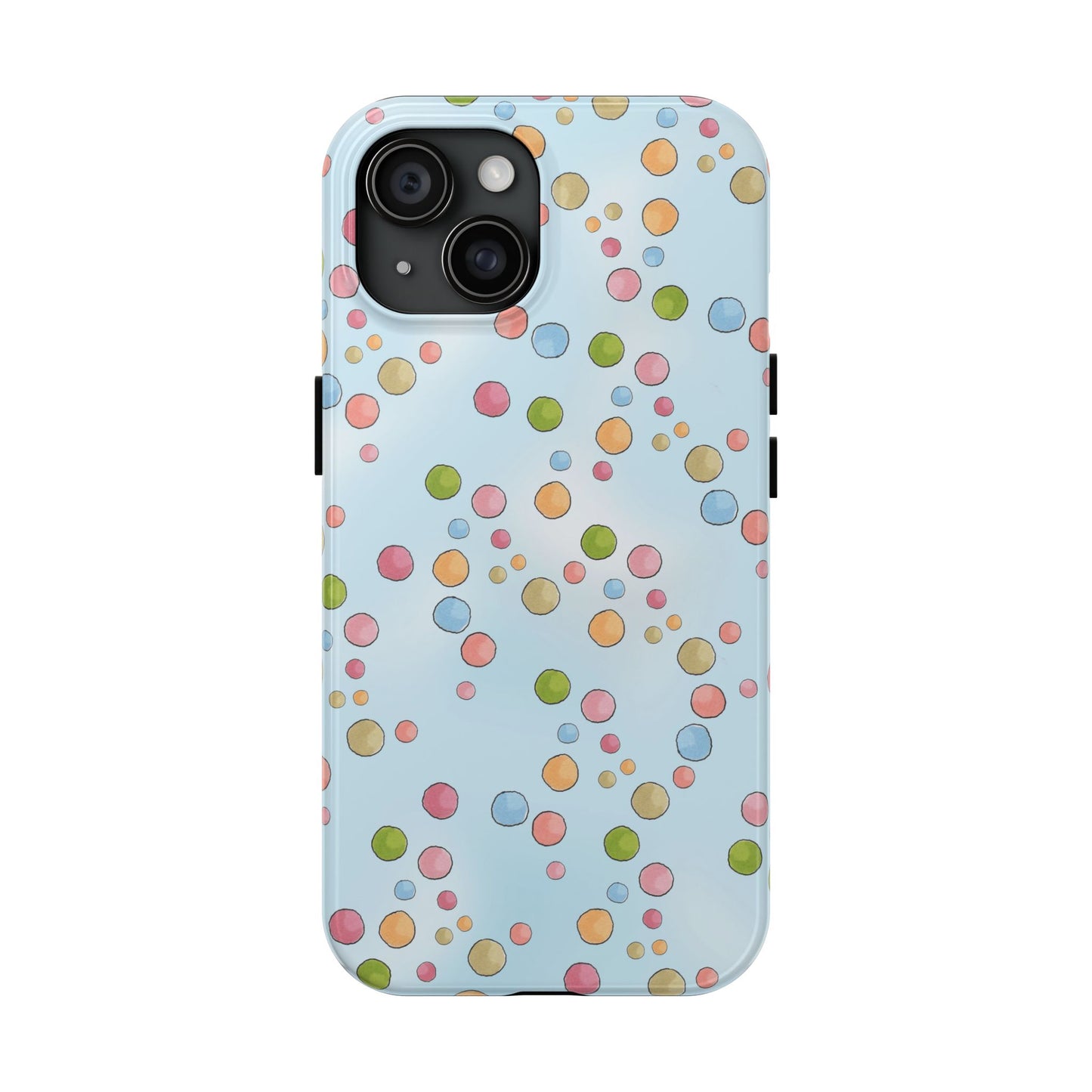 Clown Dots Blue Sky Phone Case