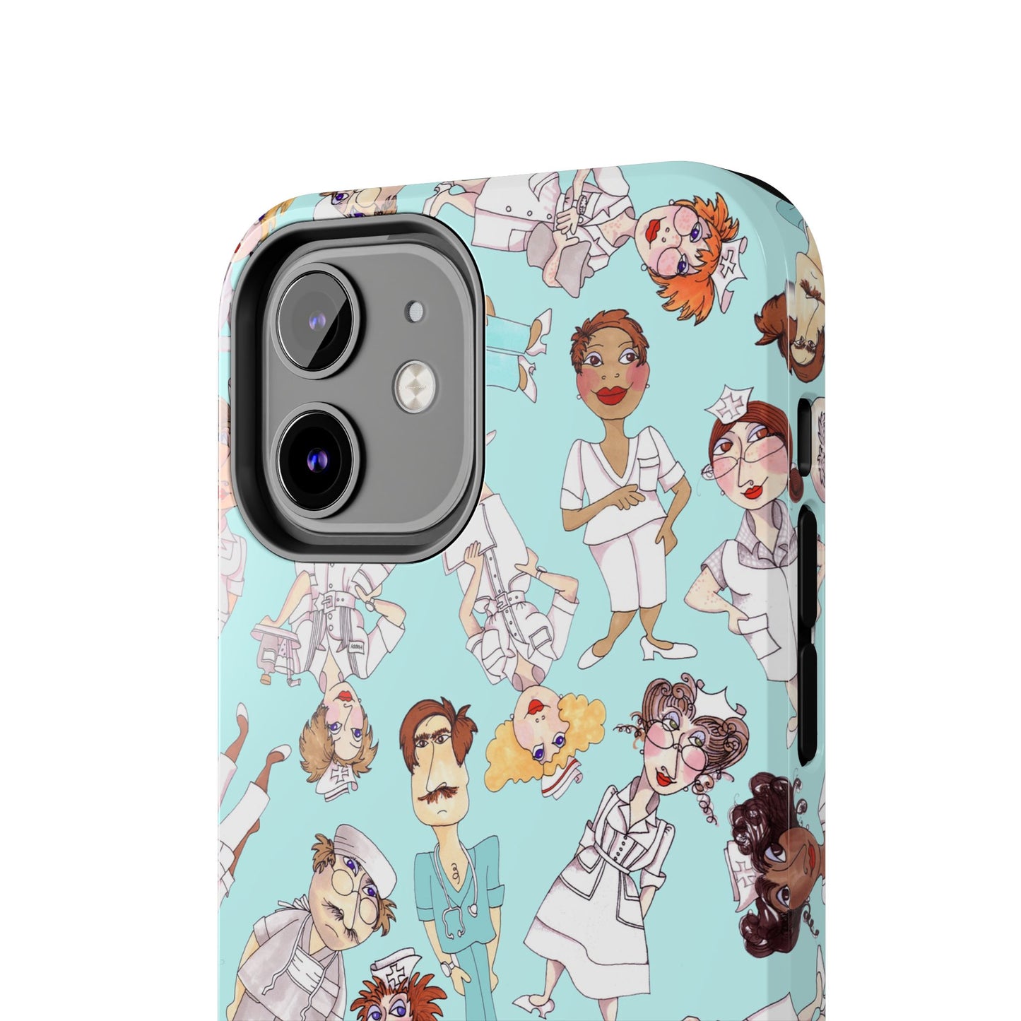 Happy Staff Aqua Phone Case