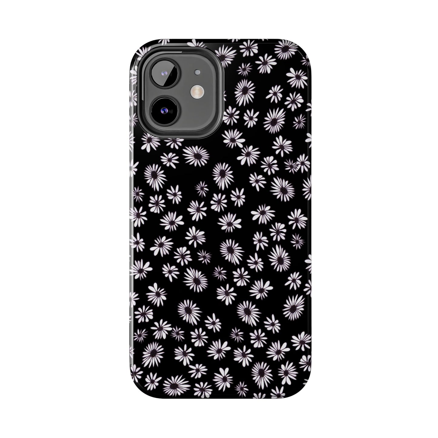 Random Daisy Black / White Phone Case