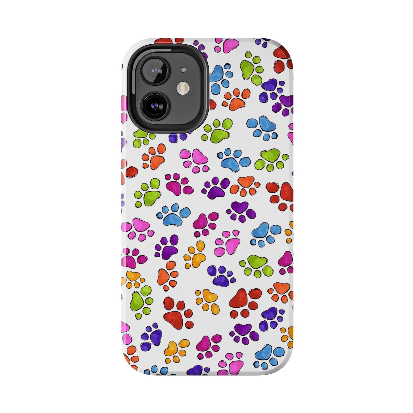 Fancy Paws White Phone Case