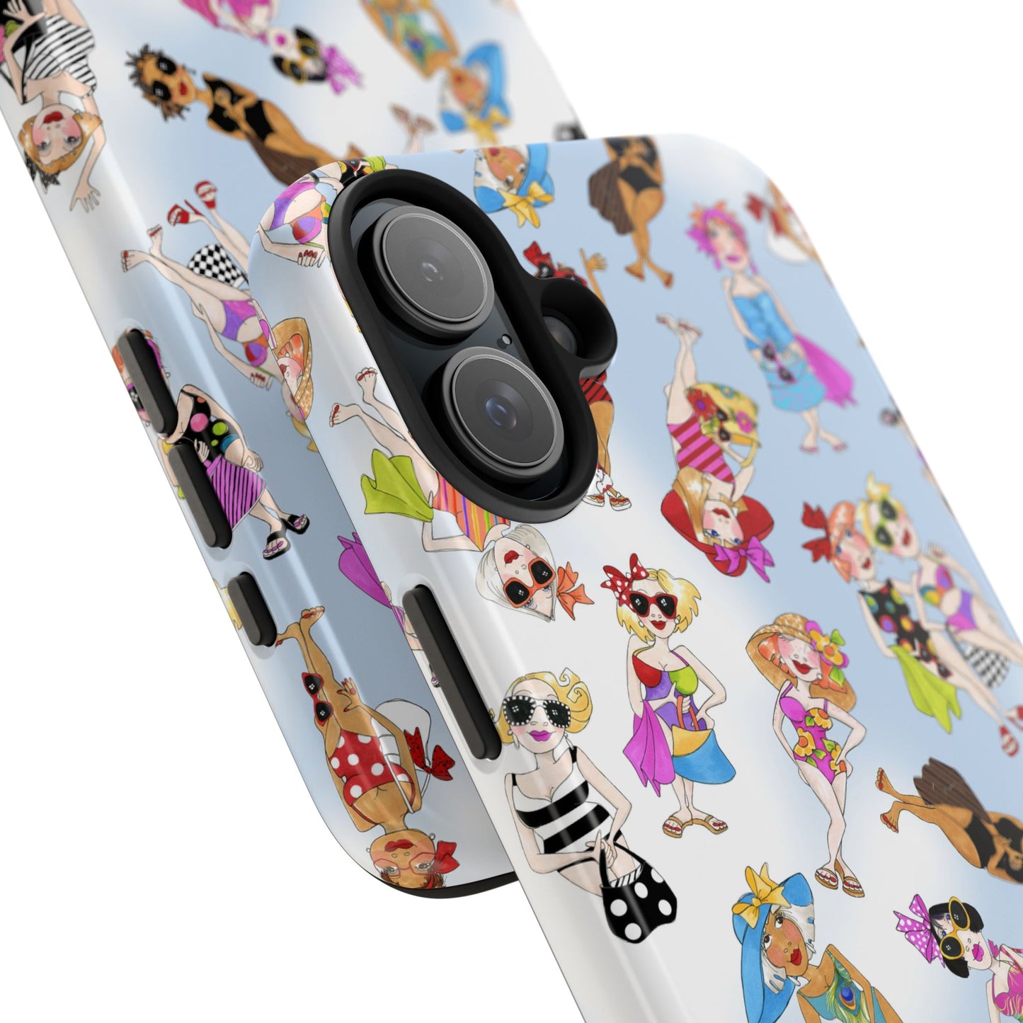 Tossed Beauties Blue Sky Phone Case
